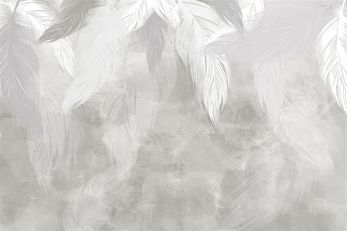 Fototapet o dimineață în pădurea tropicală, învăluită în ceață