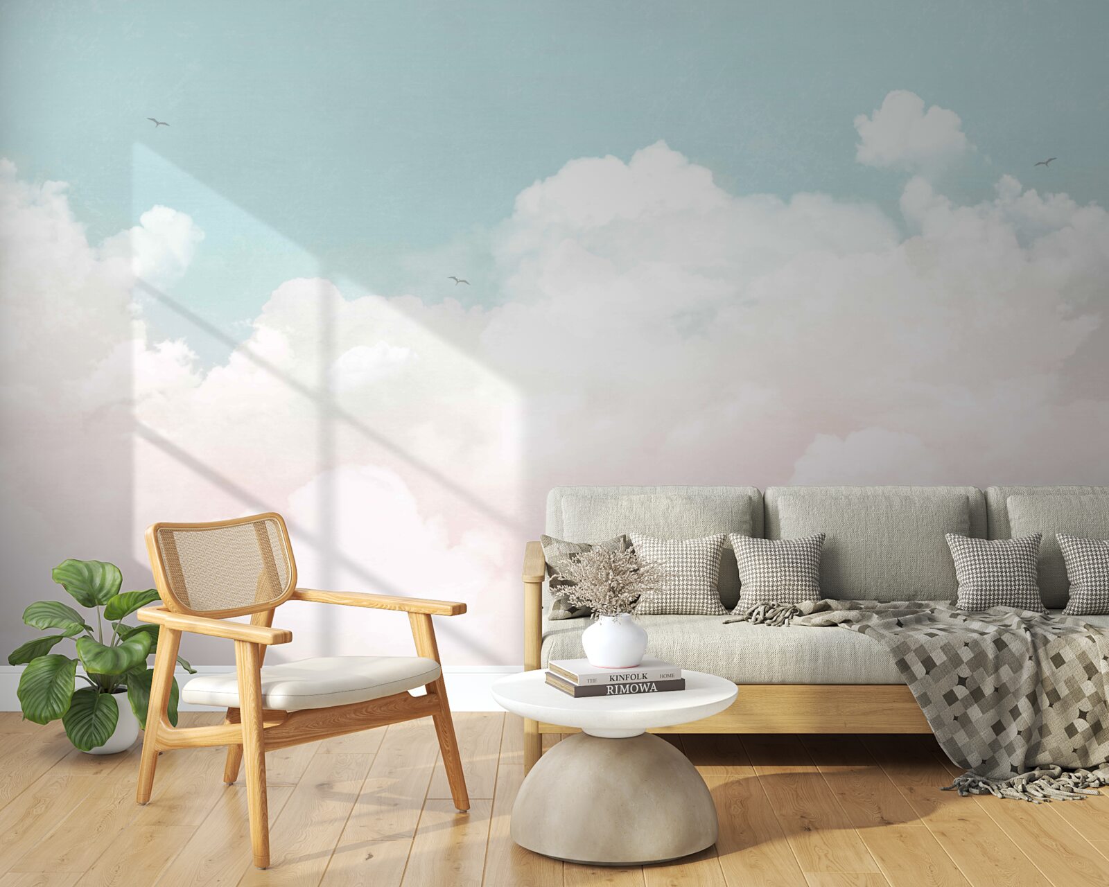 Fototapet nori lăptoși groși