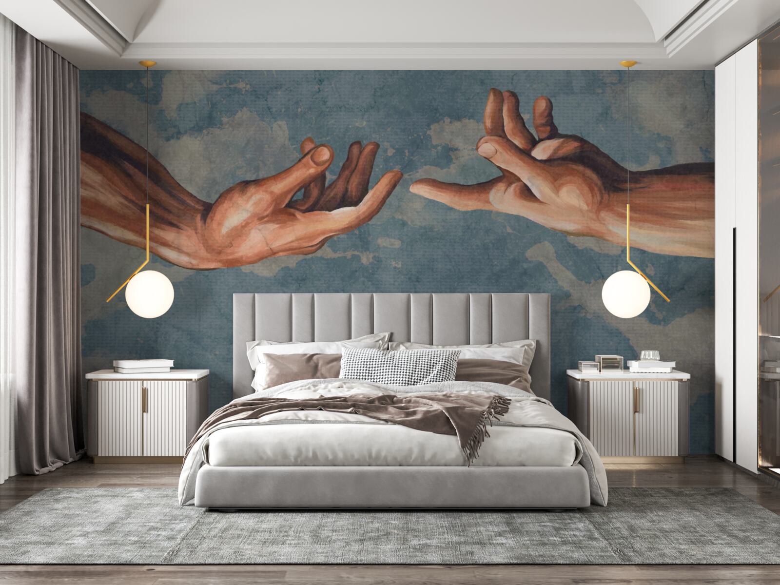 Fototapet mâini întinse una spre cealaltă