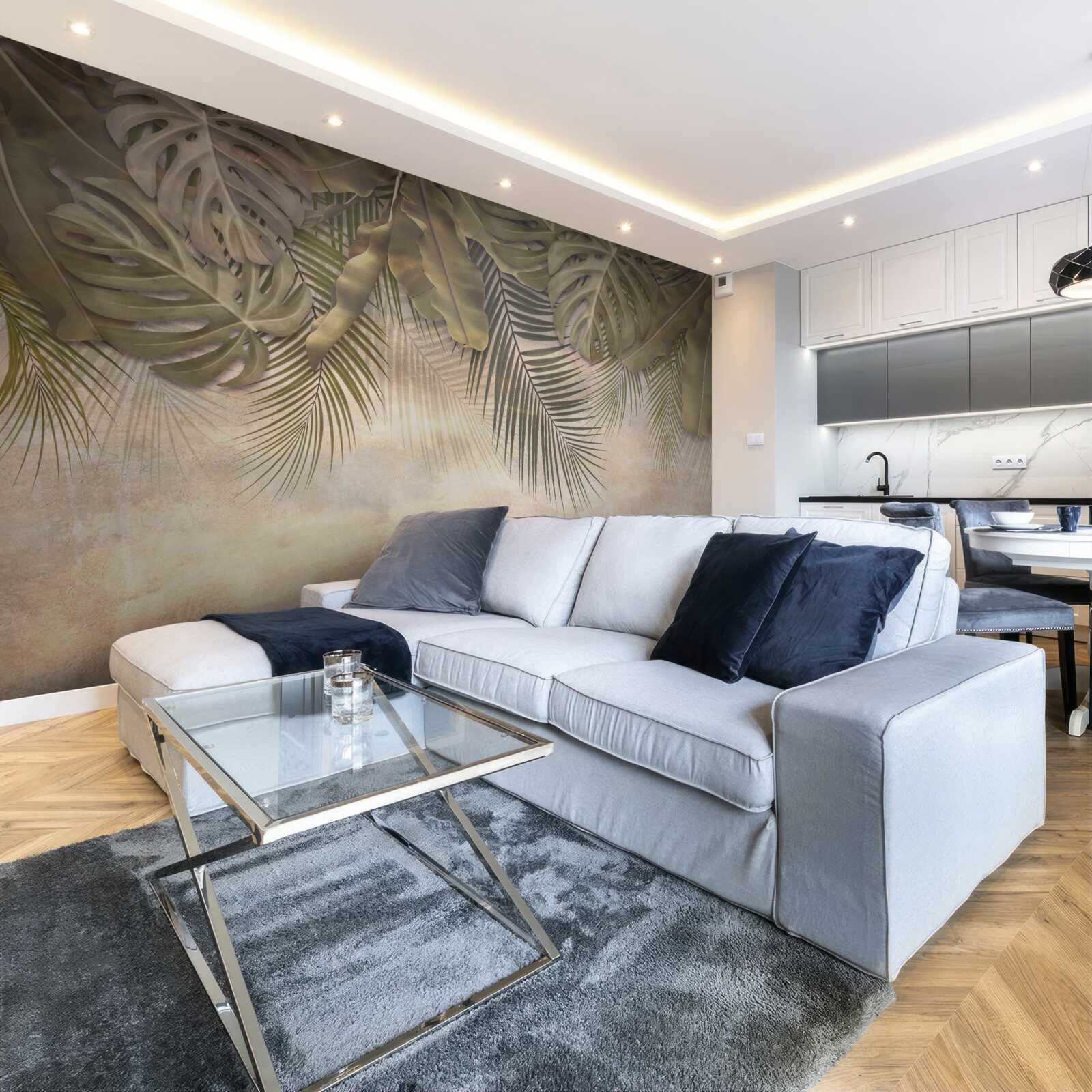 Fototapet floră verde suspendată