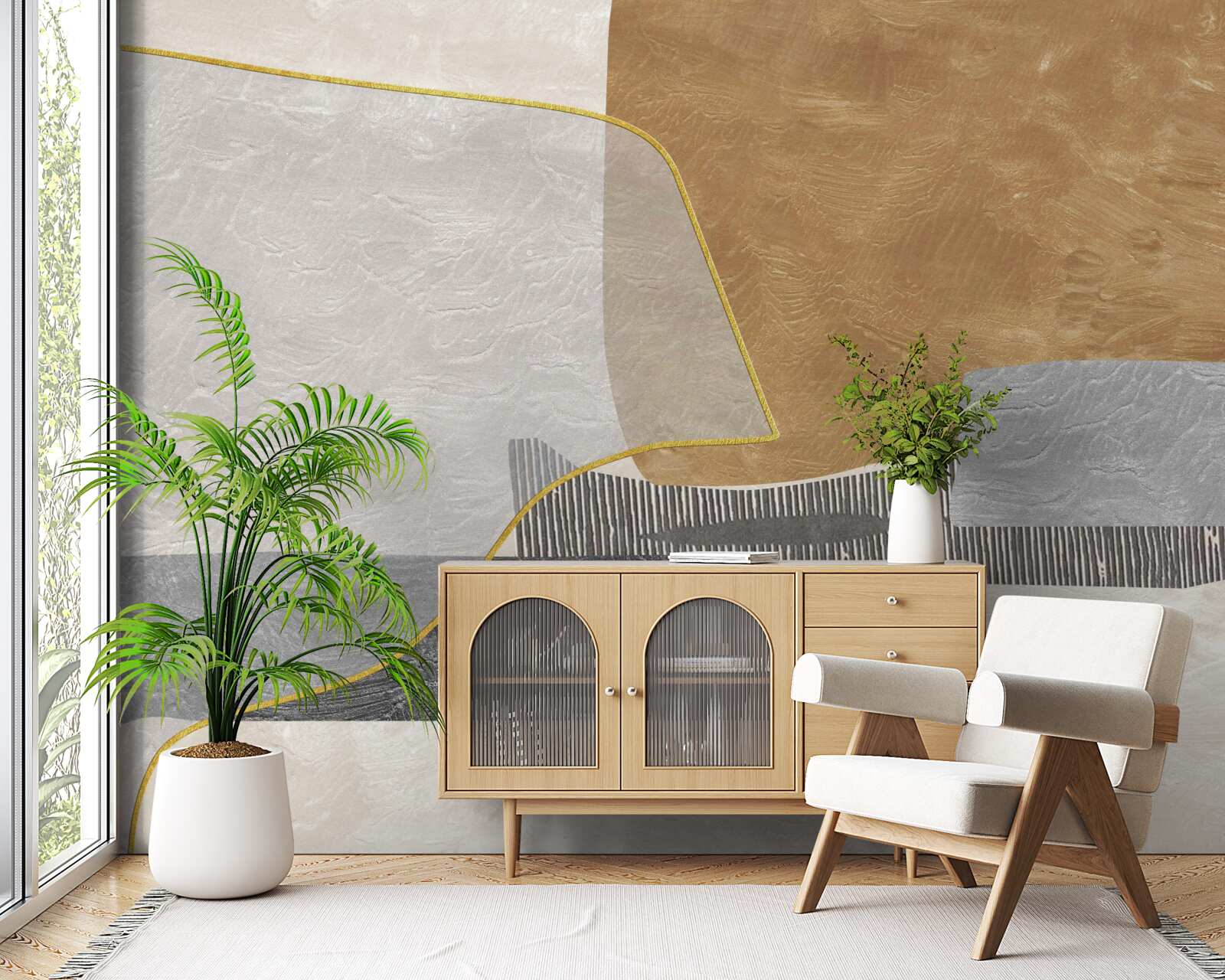 Fototapet nava cucerește spațiile acvatice ale abstracției