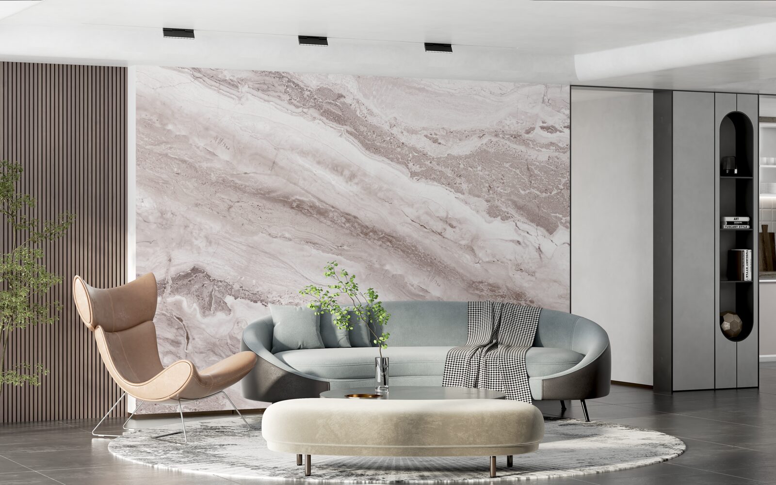 Fototapet marmură maro deschis