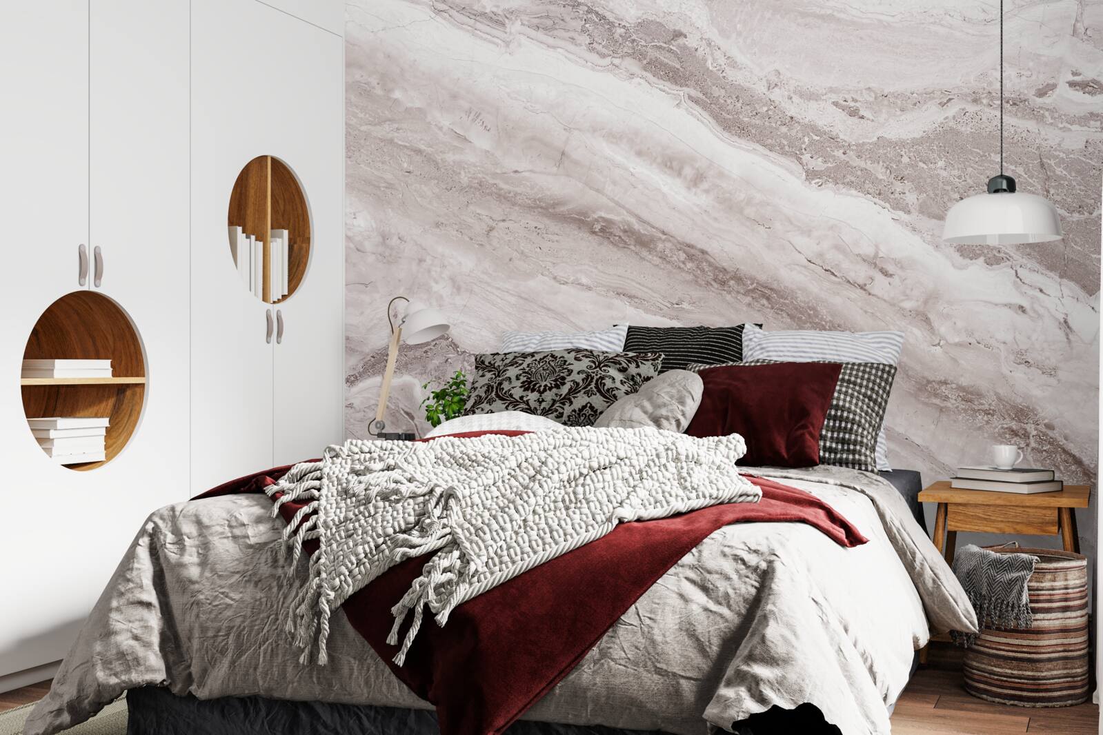 Fototapet marmură maro deschis