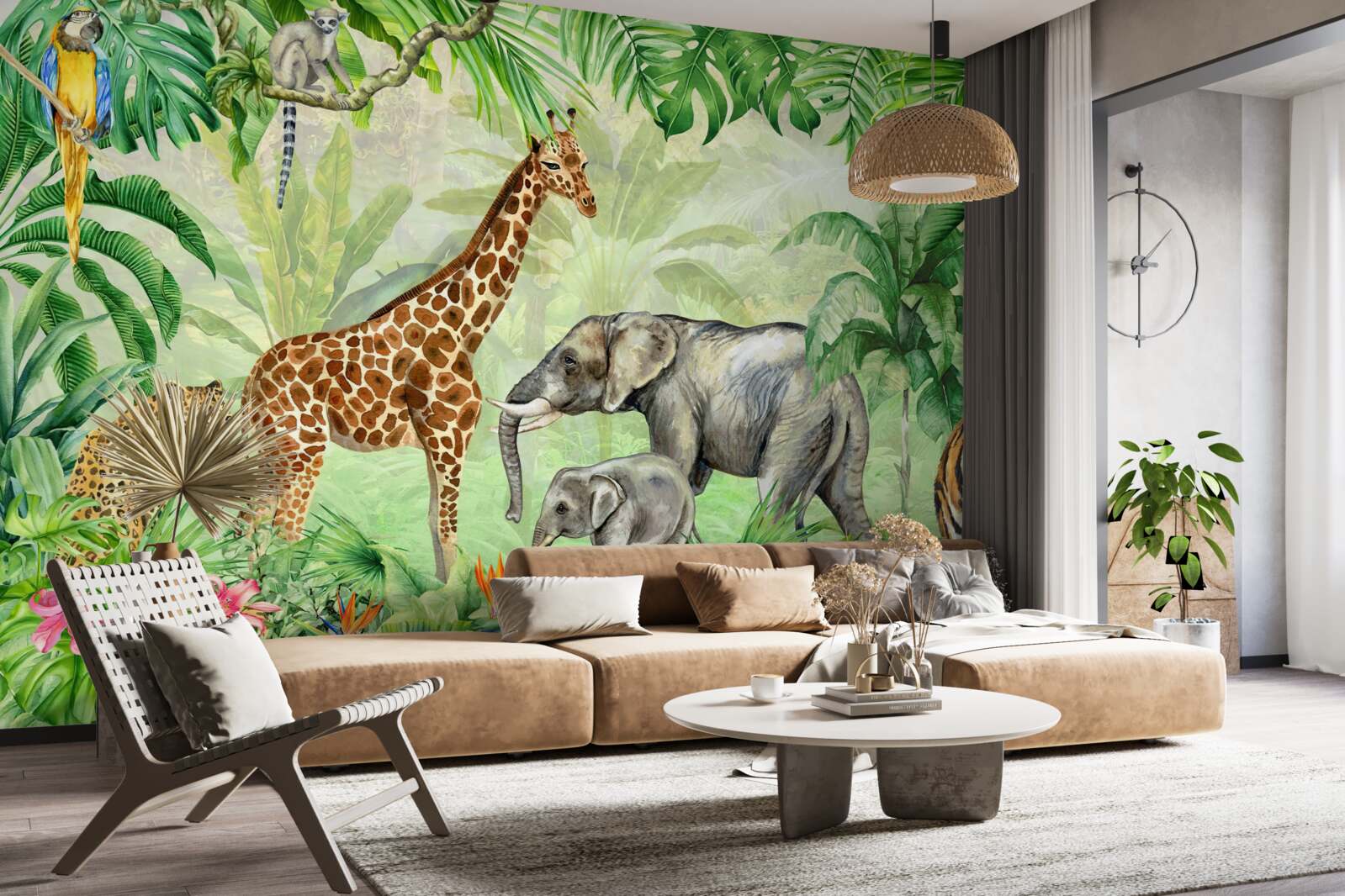 Fototapet africani în vacanță