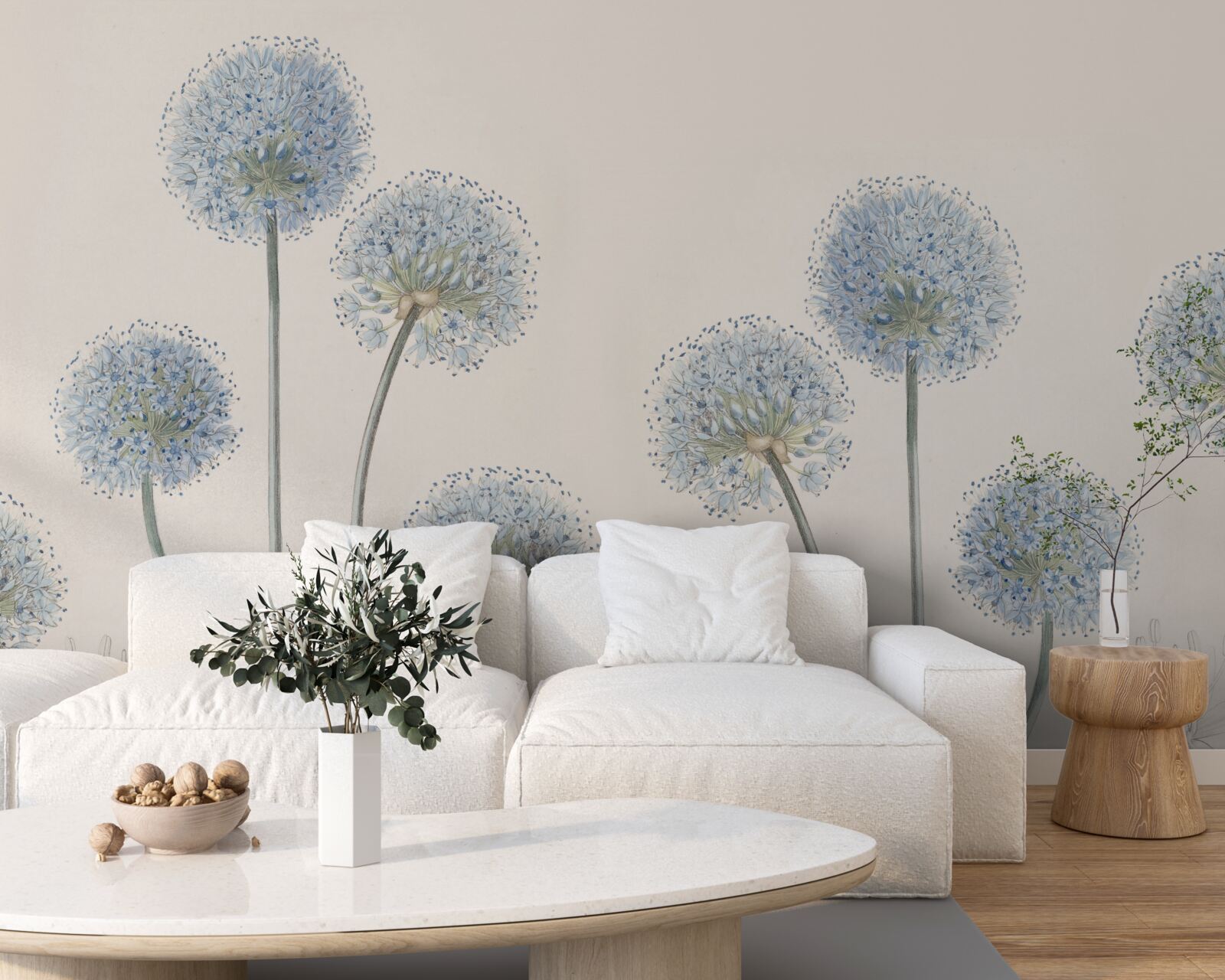 Fototapet vârfuri de agave grațioase