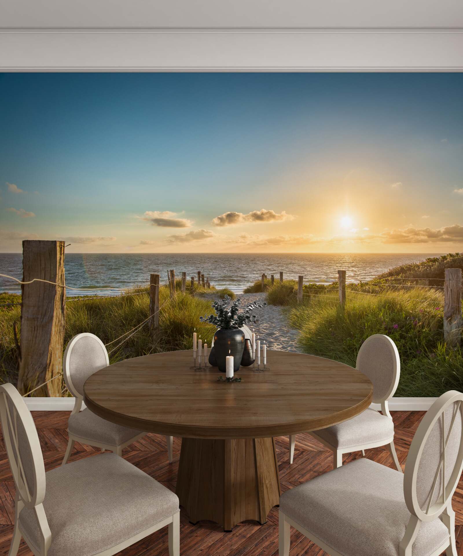 Fototapet Insula Texel din largul coastei