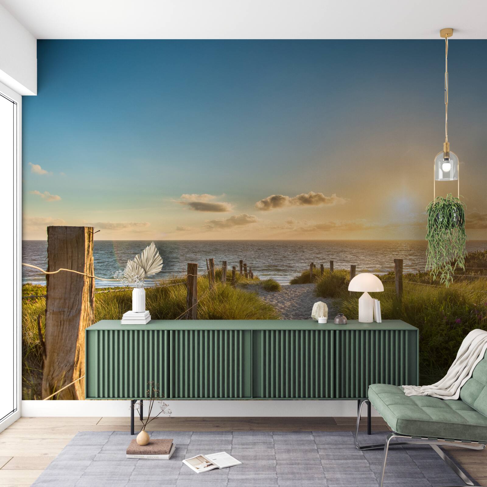 Fototapet Insula Texel din largul coastei