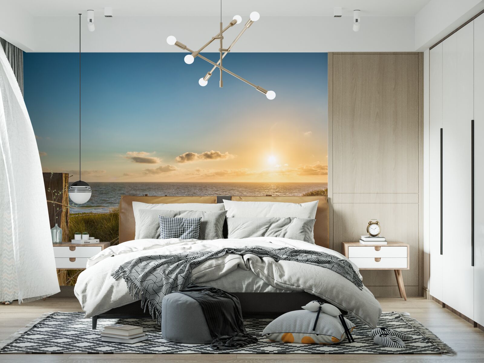 Fototapet Insula Texel din largul coastei