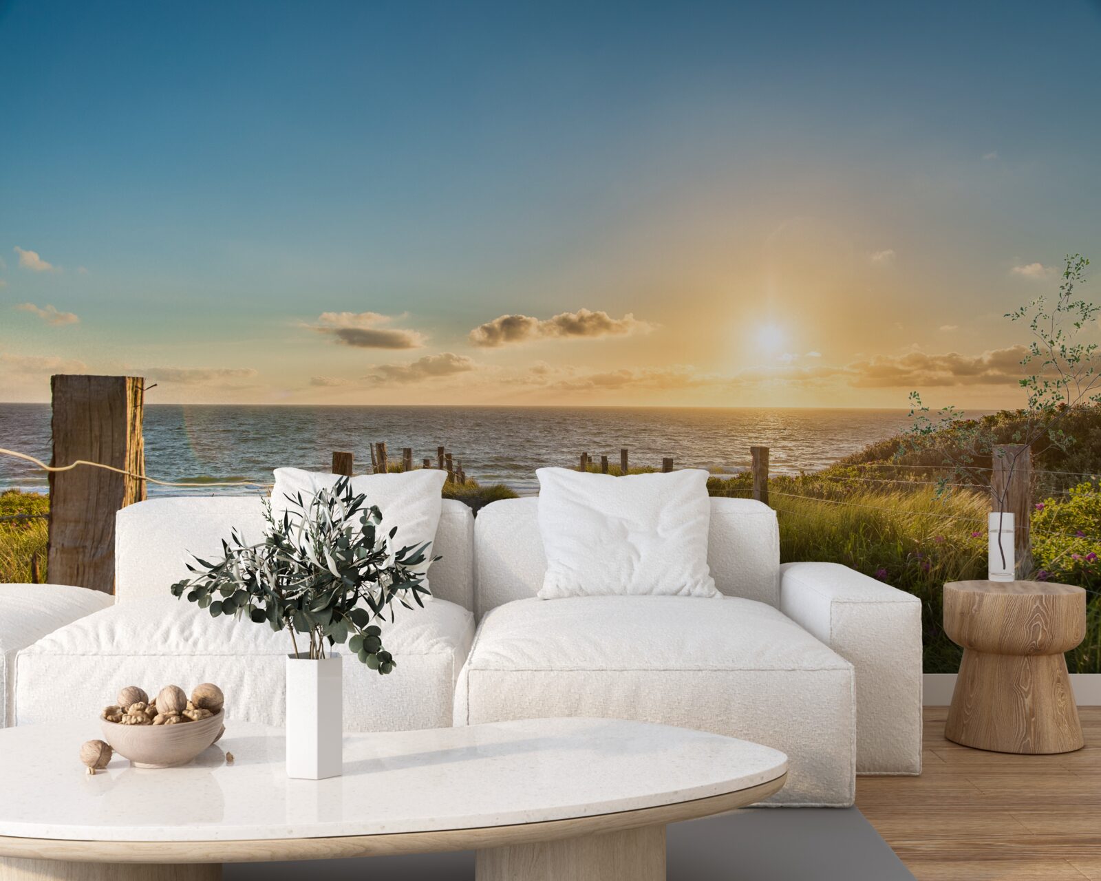 Fototapet Insula Texel din largul coastei