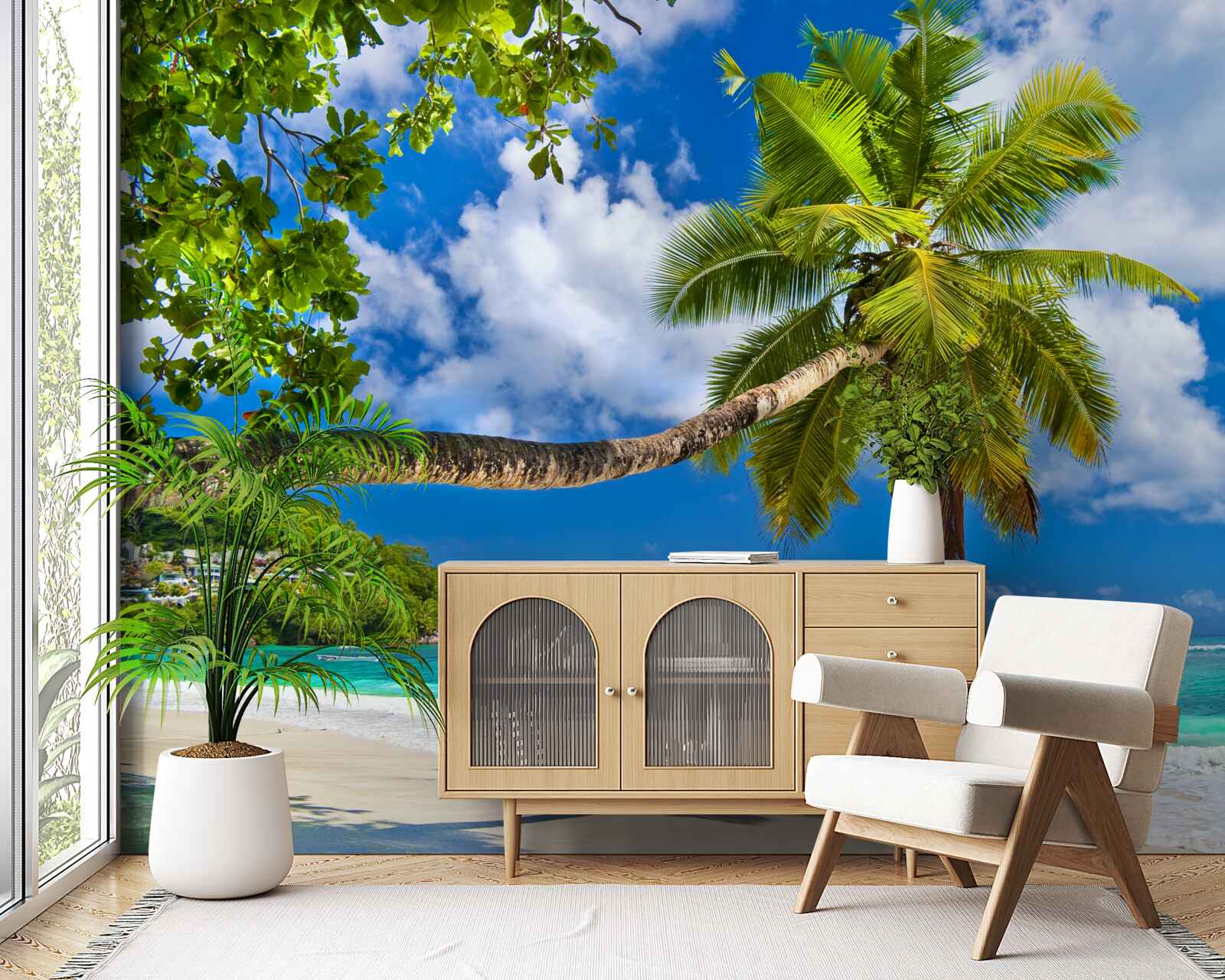 Fototapet natura fascinantă a insulelor seychelles