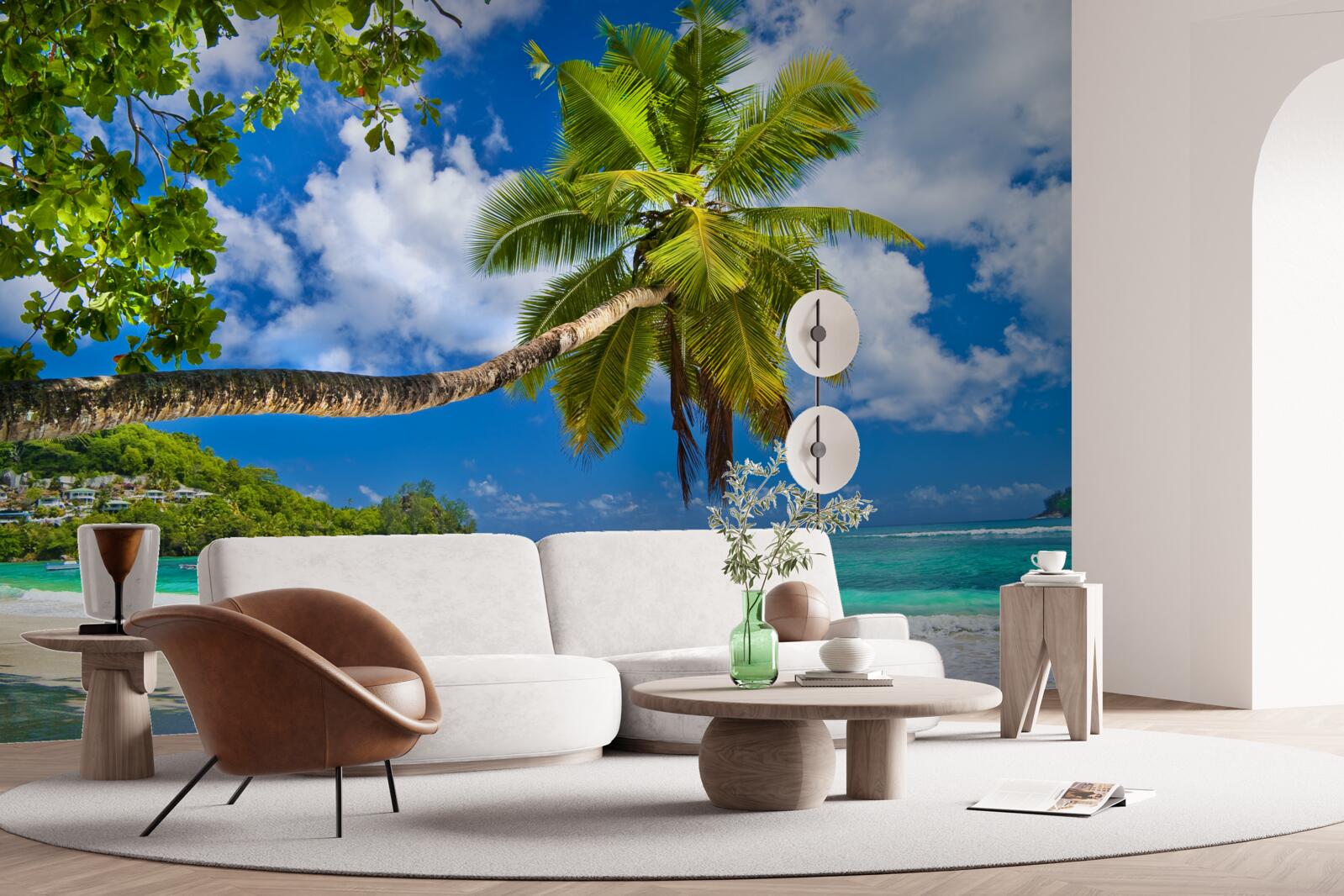 Fototapet natura fascinantă a insulelor seychelles