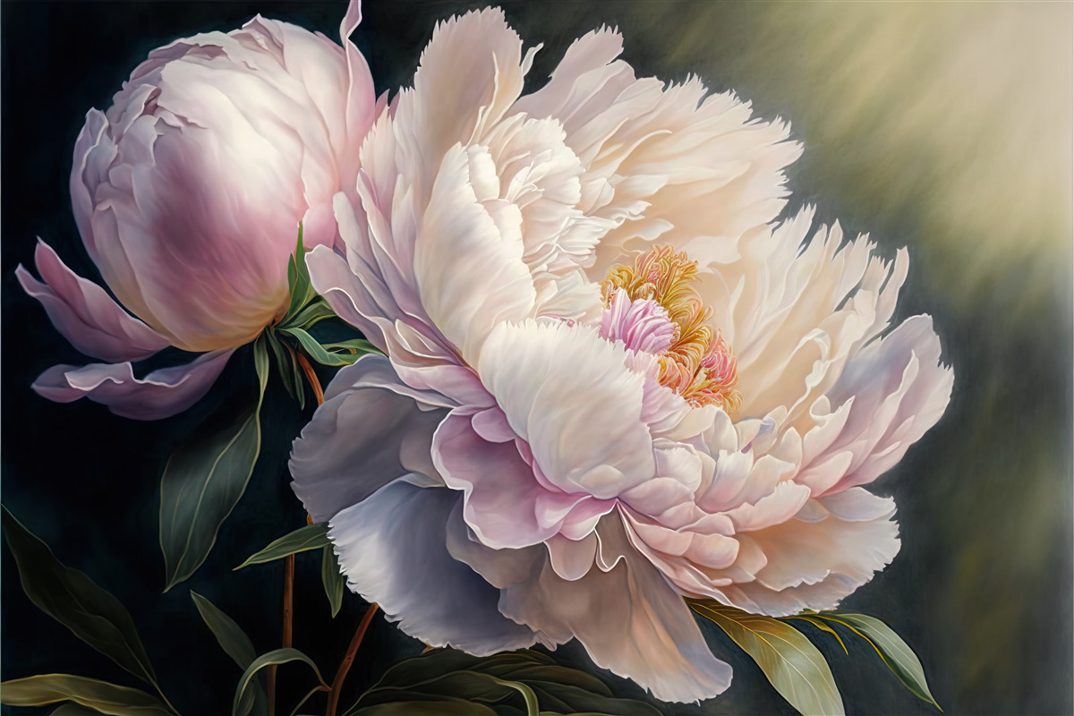 Fototapet gogoașă mare roz delicat