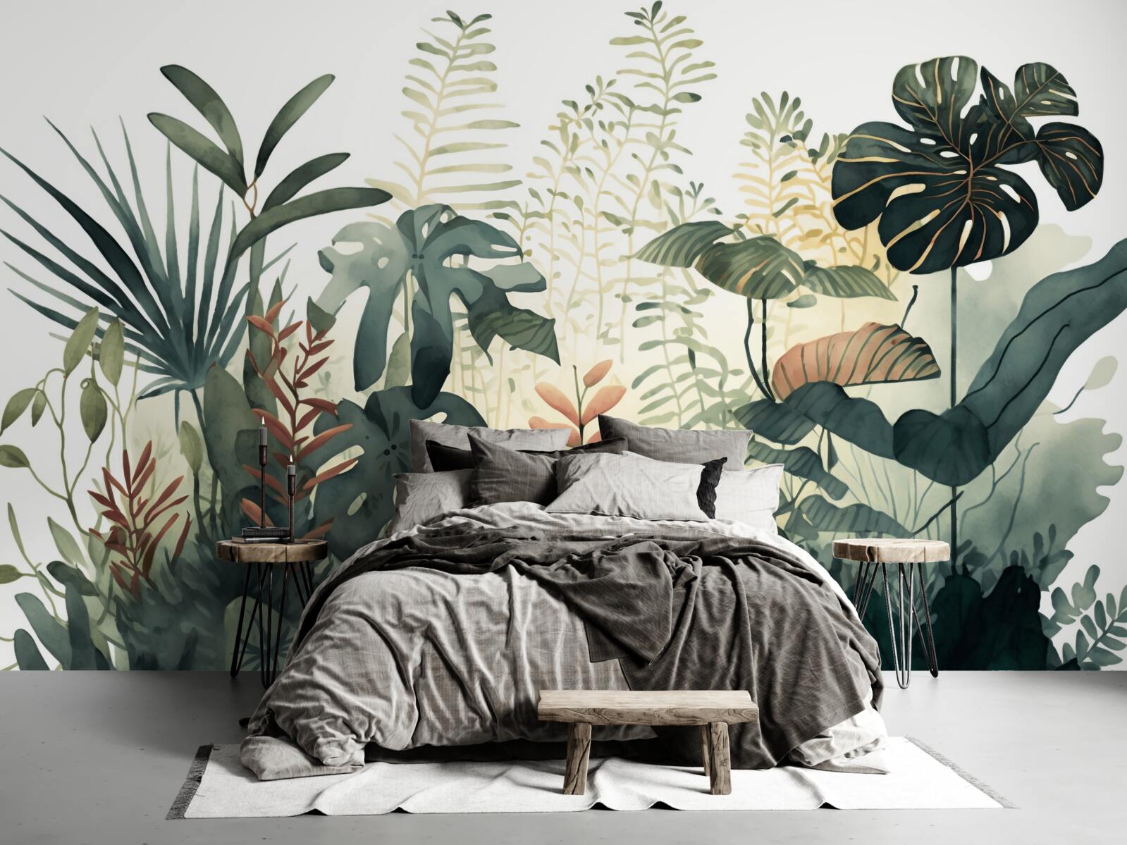 Fototapet noaptea învăluie tropicele