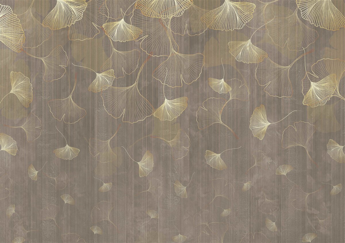 Fototapet petale de flori care cad din cer