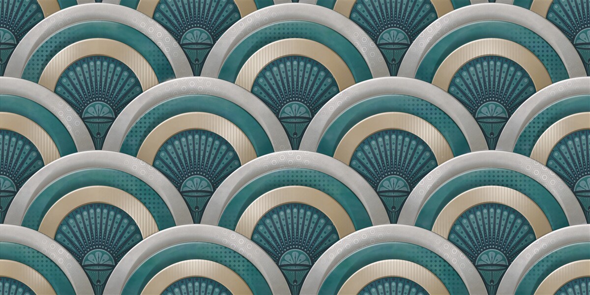 Fototapet abstractizare de valuri de mare puternice