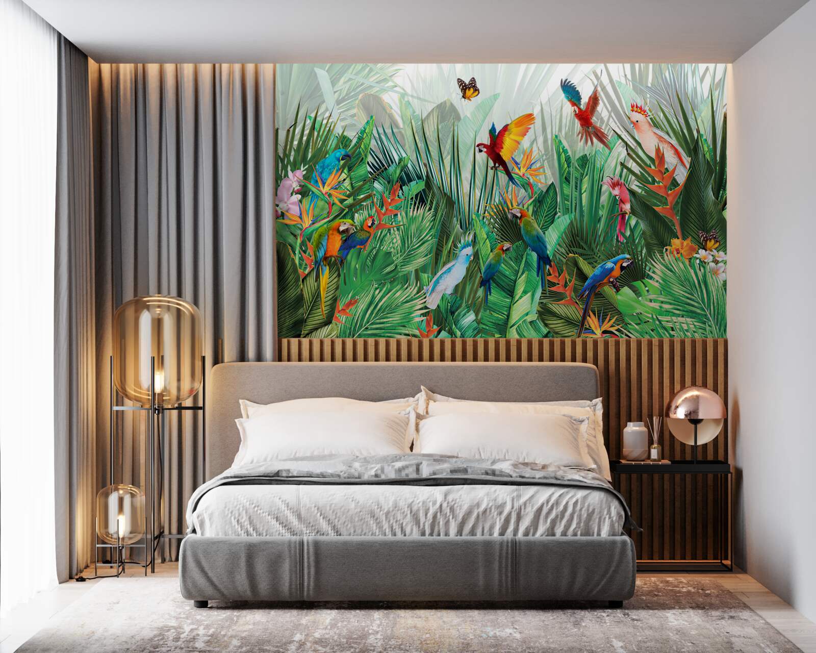 Fototapet locuitorii junglei