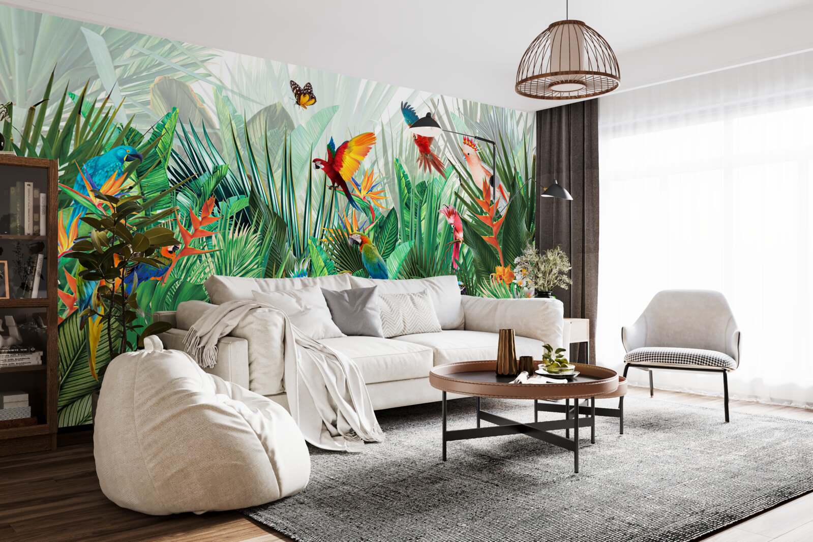 Fototapet locuitorii junglei