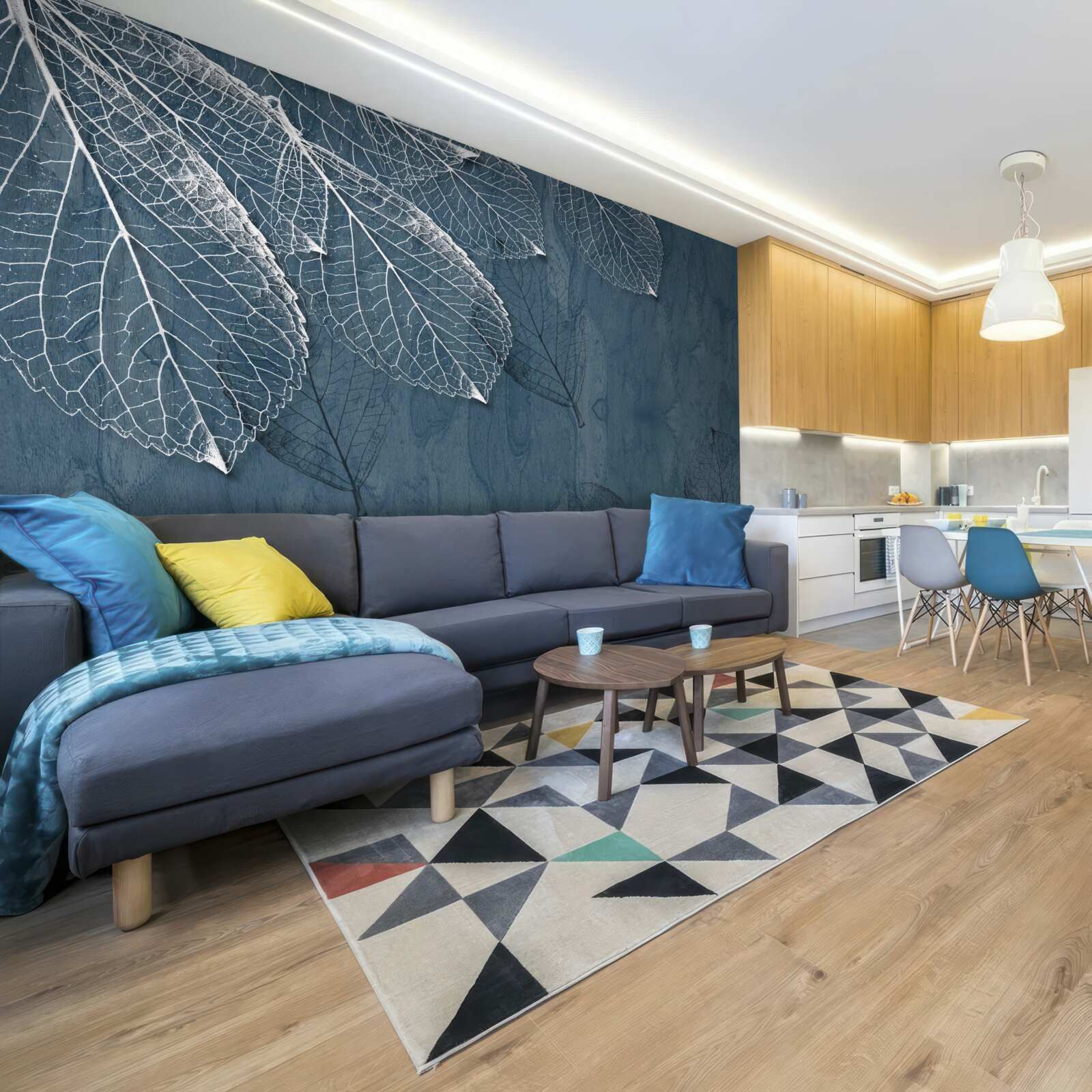 Fototapet frunzele sunt la fel de transparente ca aripile unui fluture