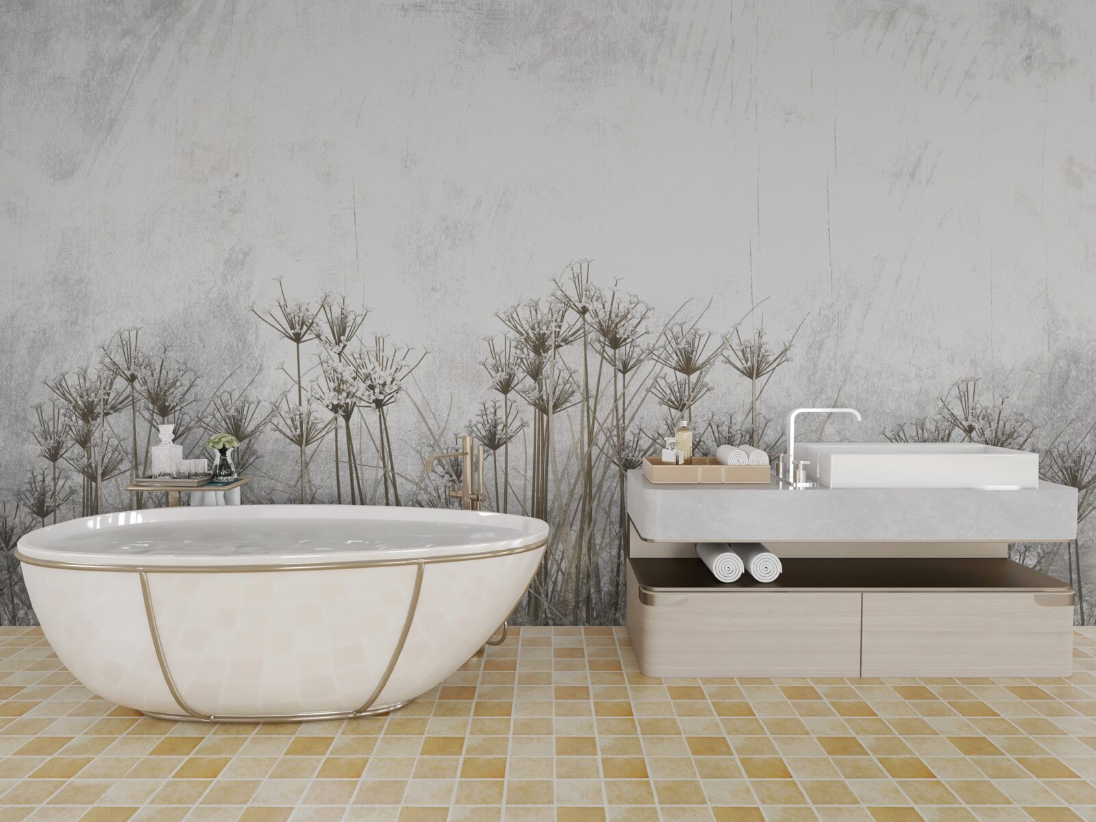 Fototapet icre goale delicate