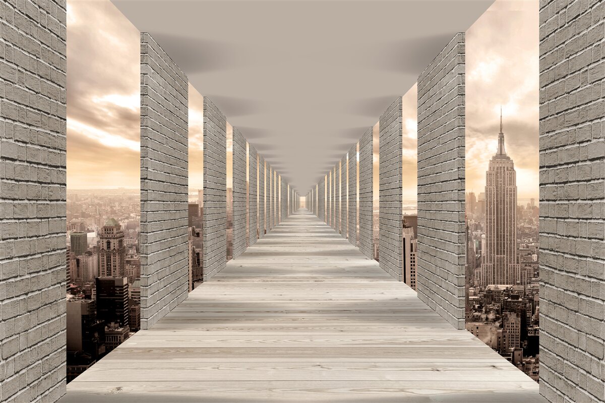 Fototapet tunelul new york