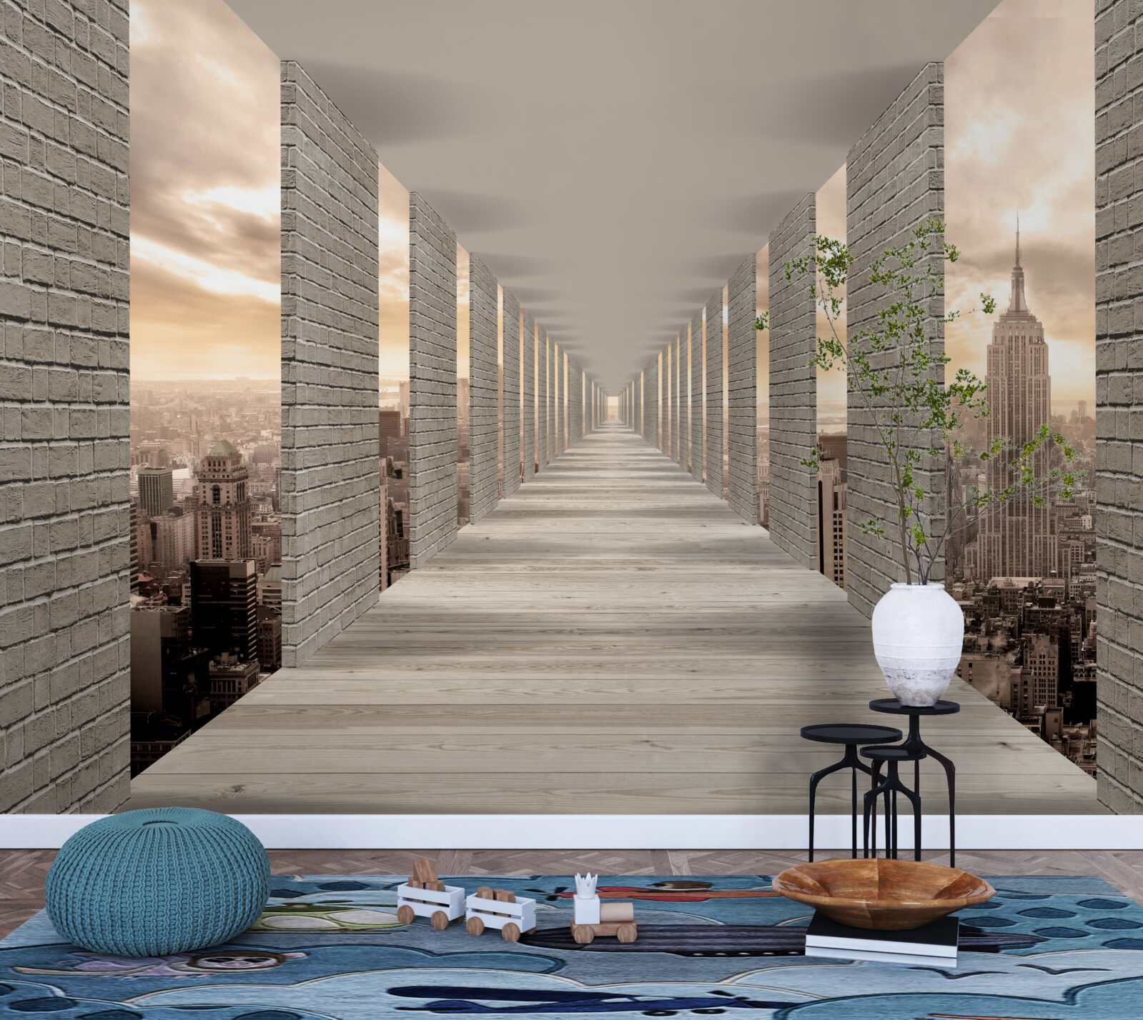 Fototapet tunelul new york