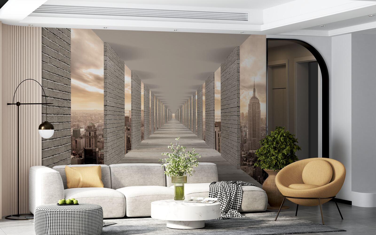 Fototapet tunelul new york