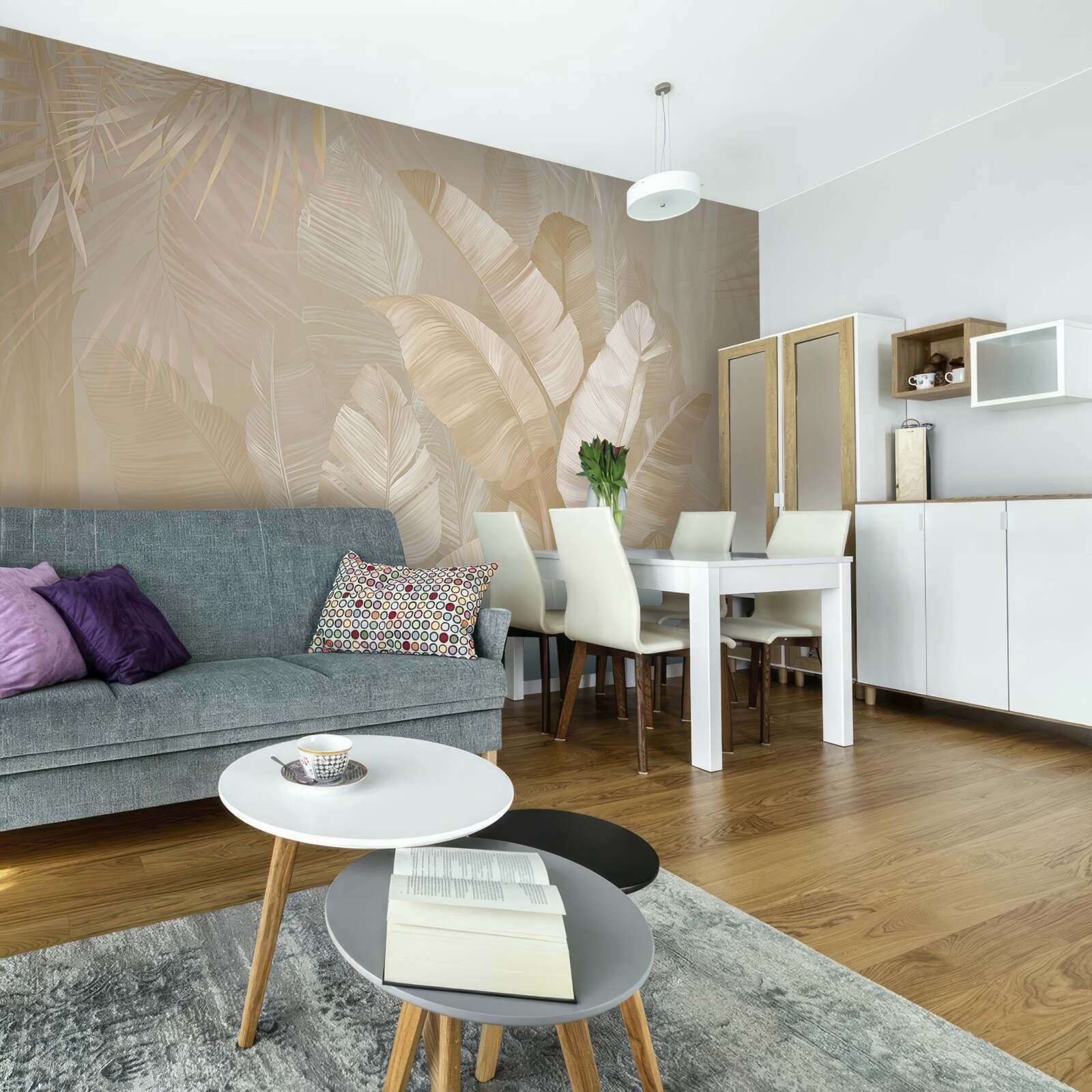 Fototapet diversitatea frunzișului tropical