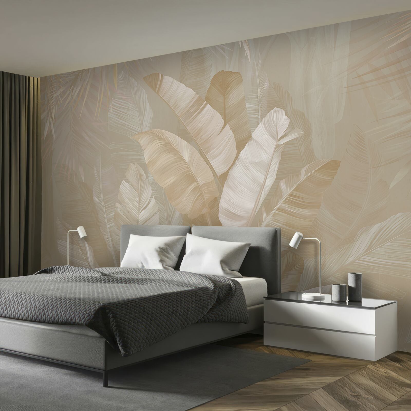 Fototapet diversitatea frunzișului tropical