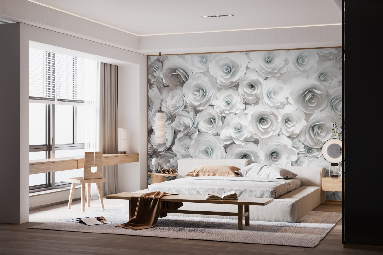 Fototapet compoziție de flori luminoase