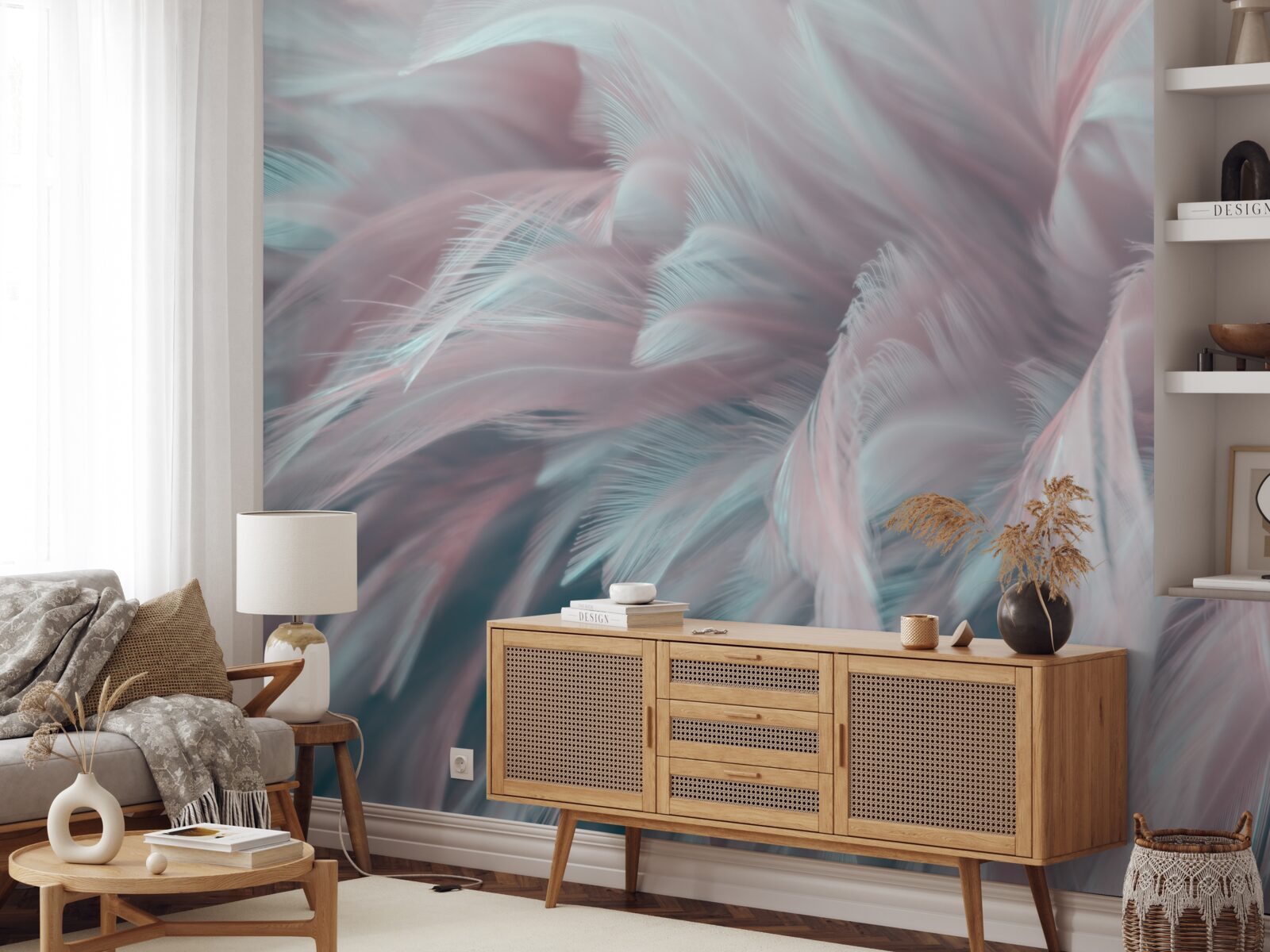 Fototapet pene rozalii moi