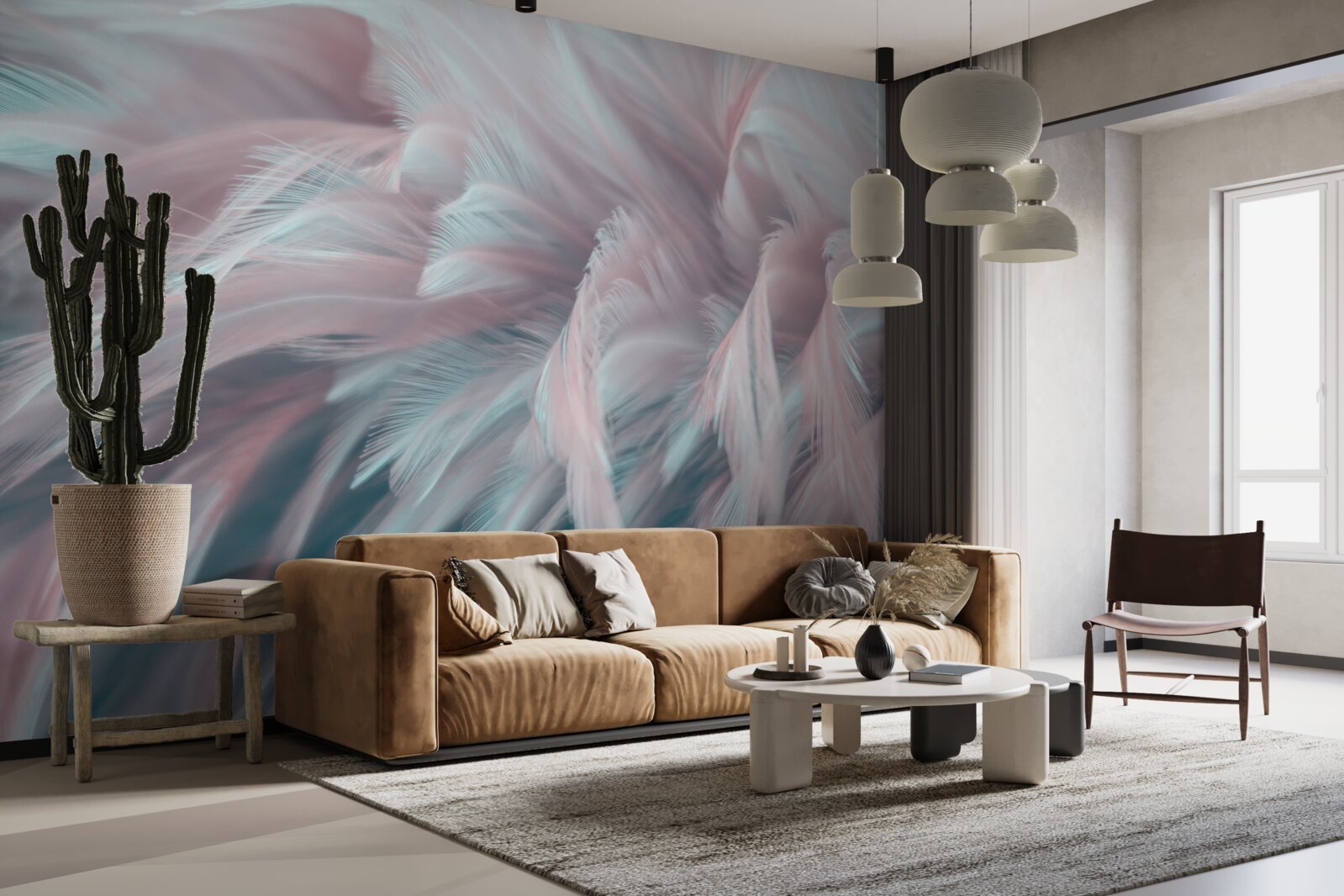 Fototapet pene rozalii moi