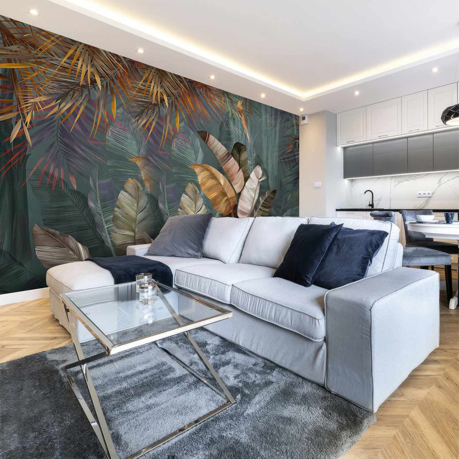 Fototapet frunze tropicale gigantice