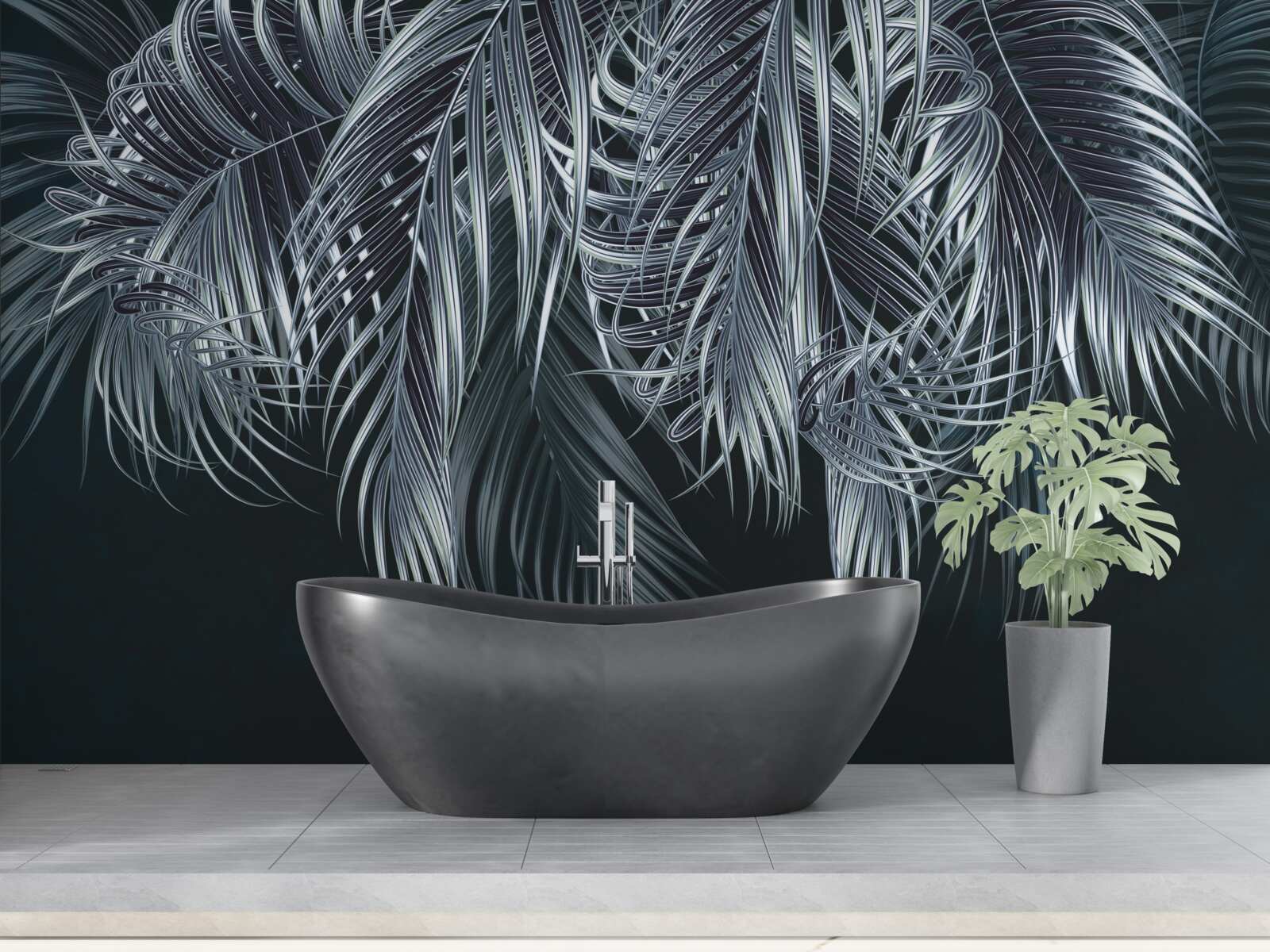 Fototapet pene lungi și fine