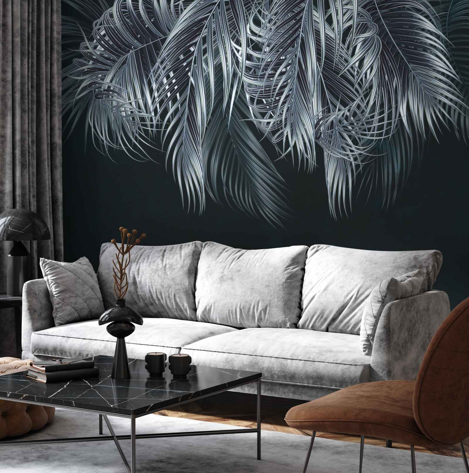 Fototapet pene lungi și fine