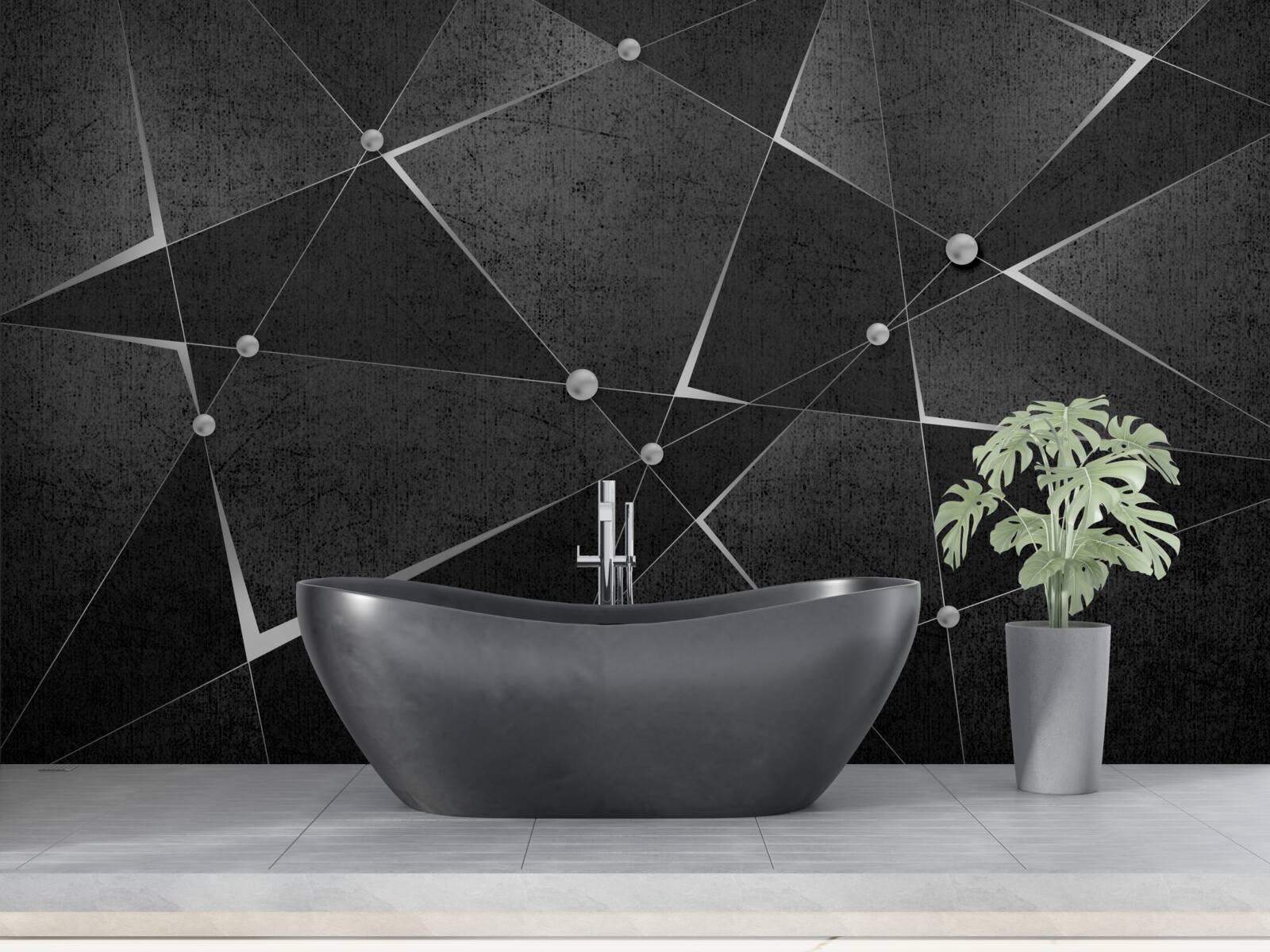 Fototapet negru abstract screensavers video