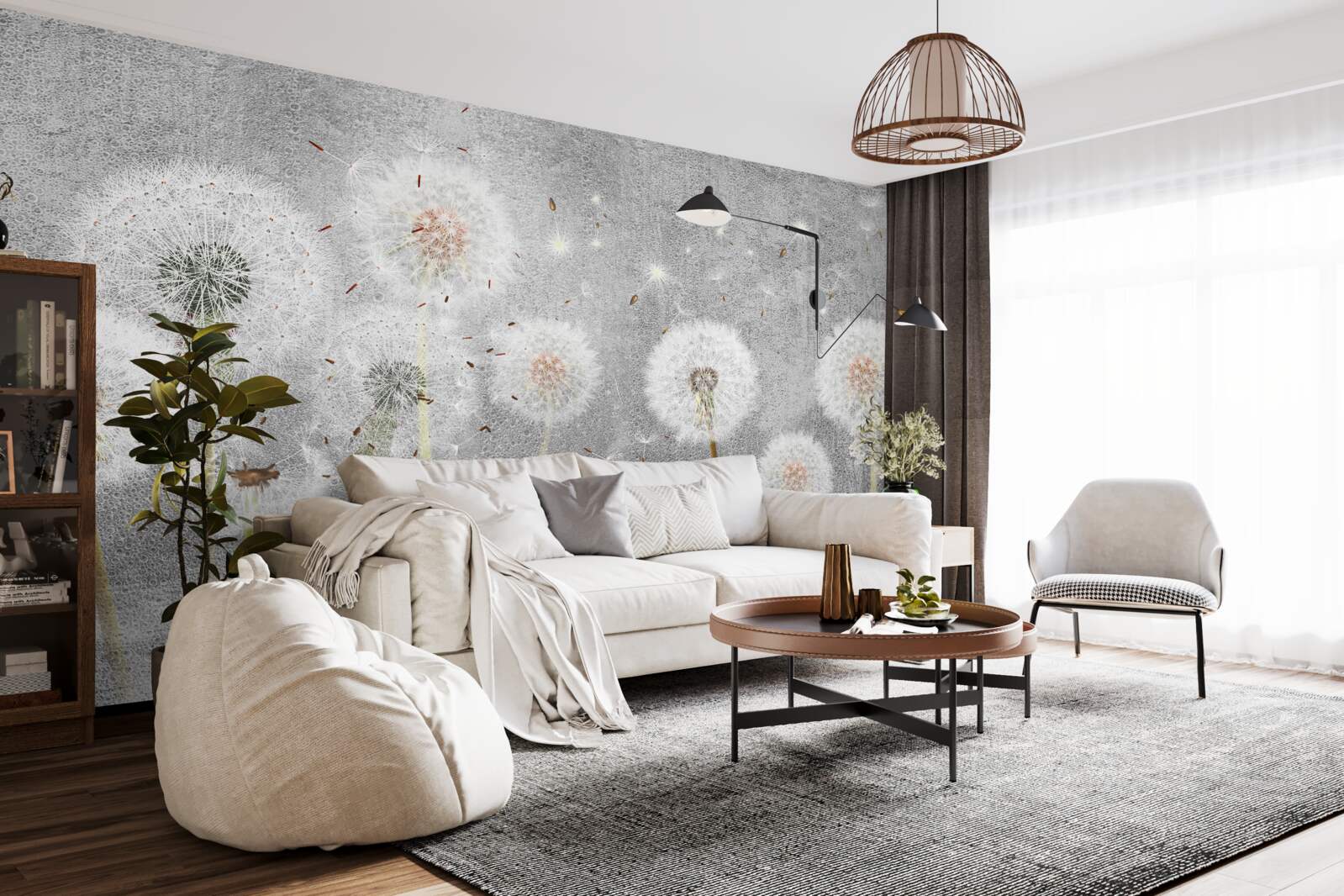 Fototapet milkweed ofilit supărat