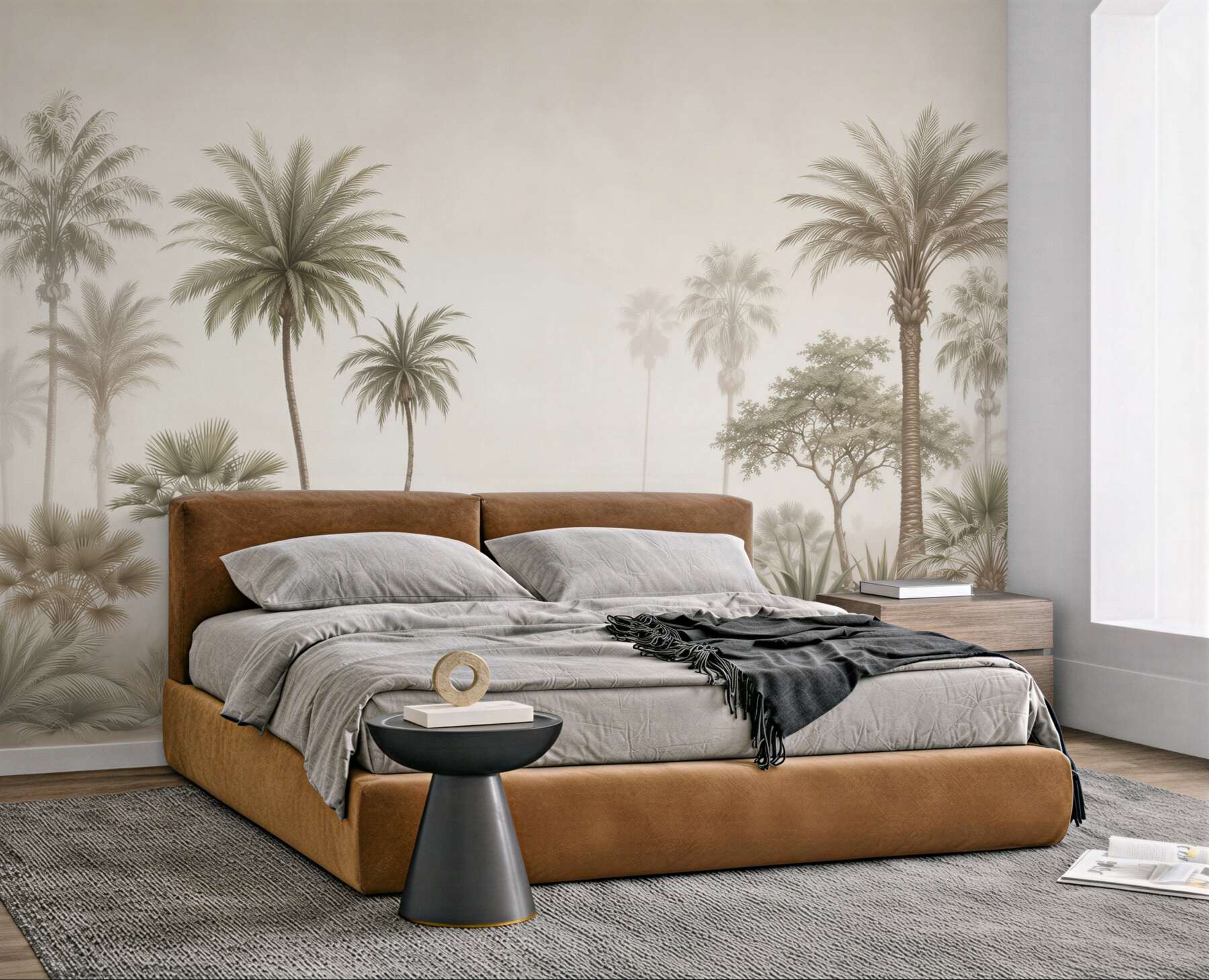 Fototapeta grafika wektorowa palmy