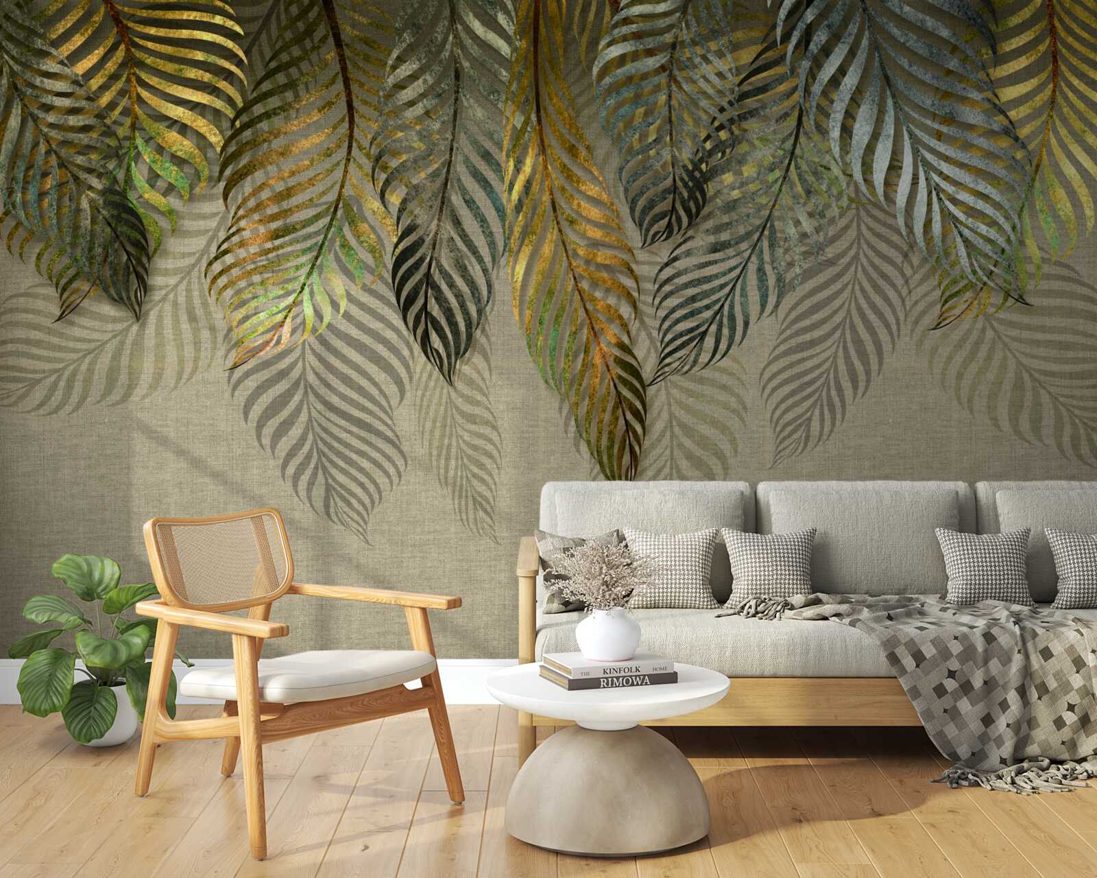 Fototapet penele mint