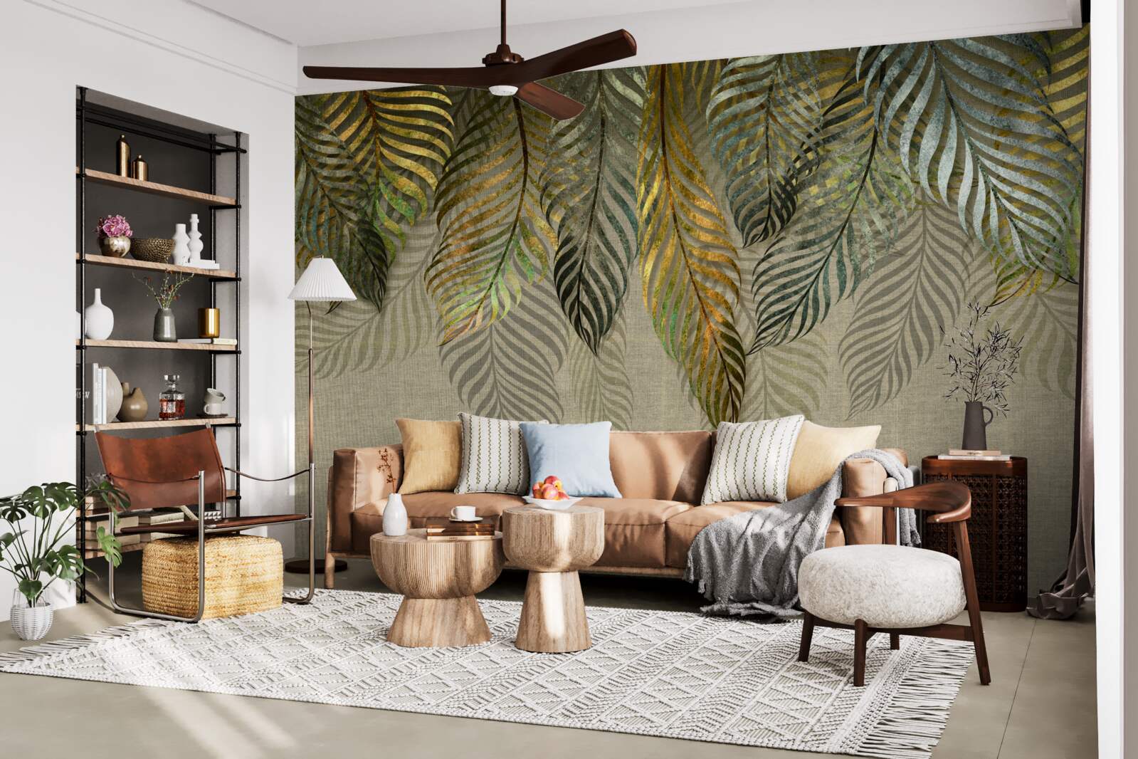 Fototapet penele mint