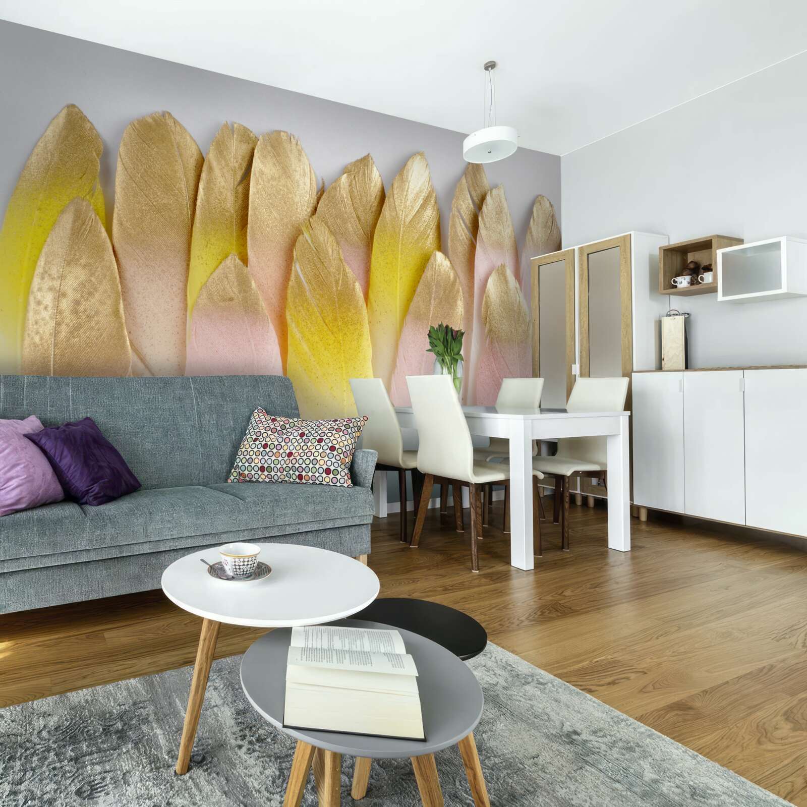 Fototapet pene lungi gradient