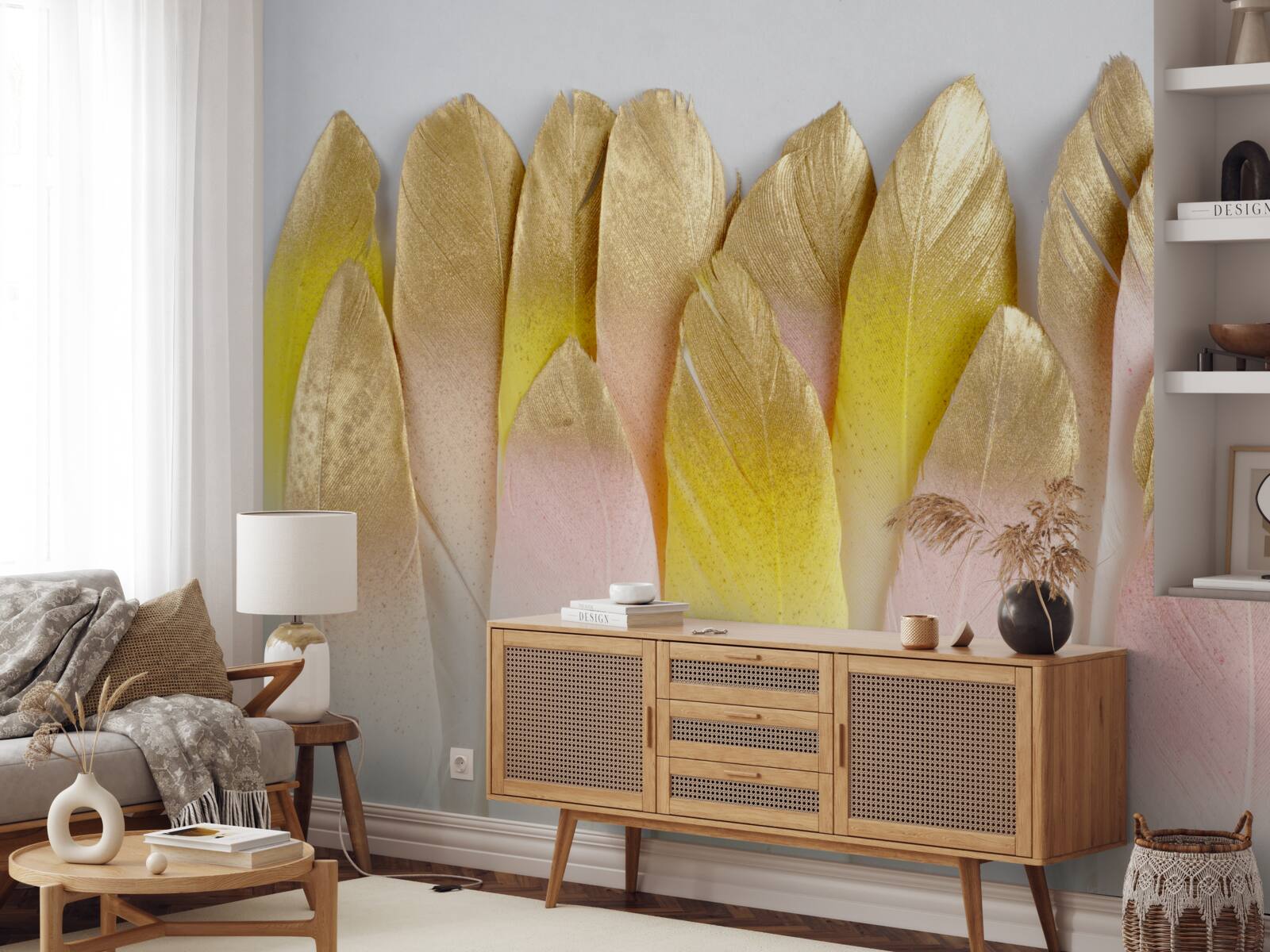 Fototapet pene lungi gradient