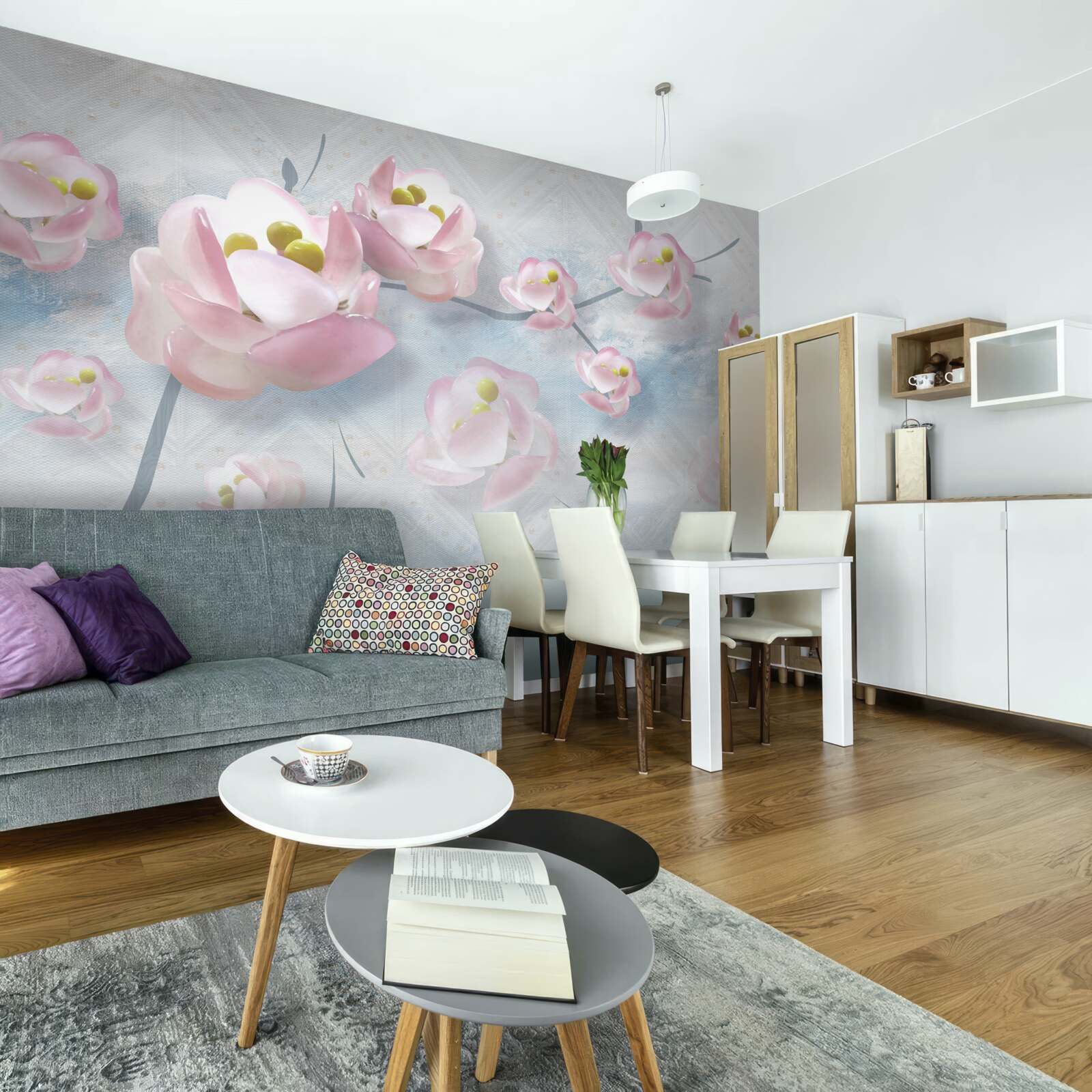 Fototapet muguri delicați peste elemente vitale