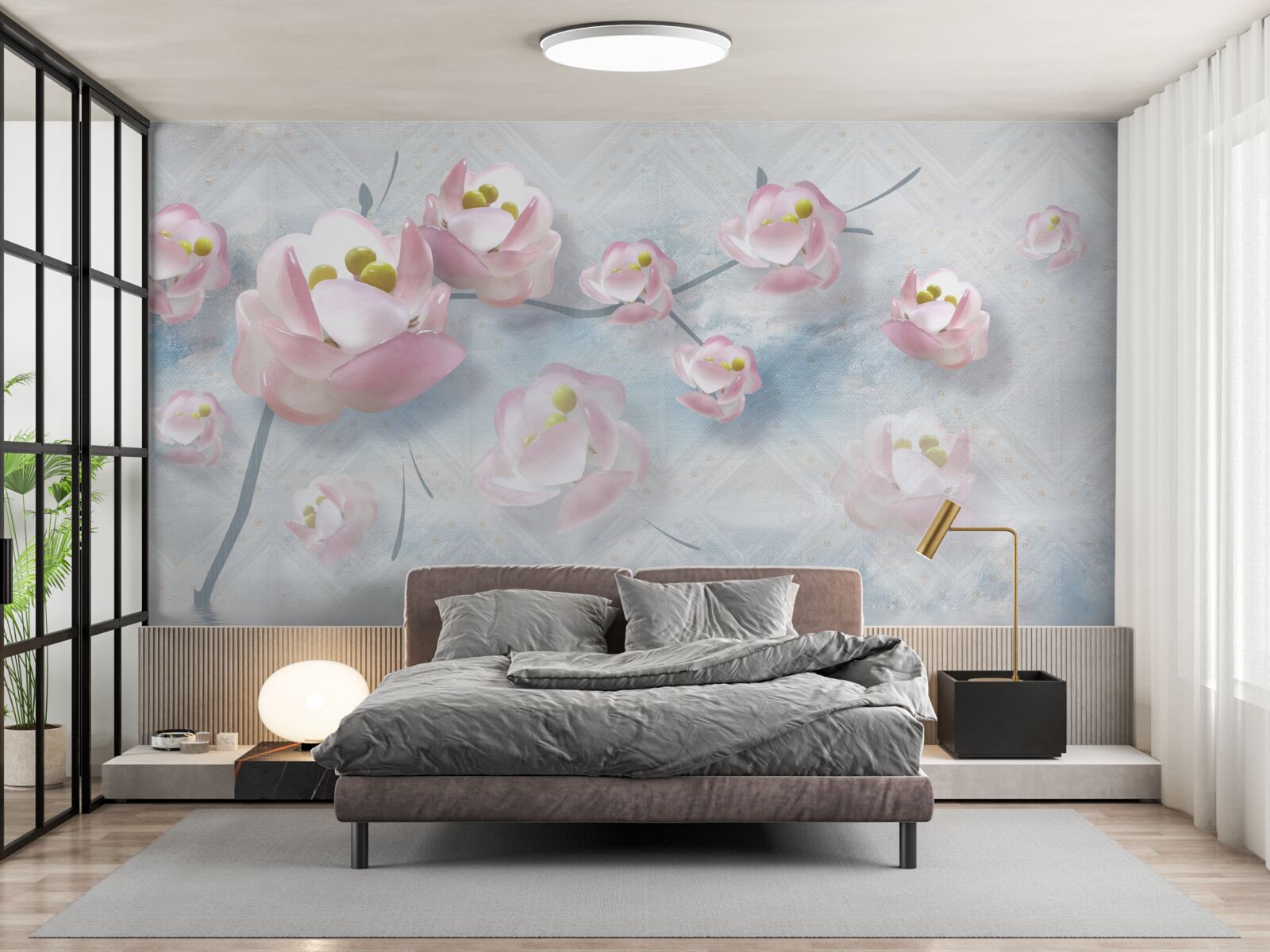 Fototapet muguri delicați peste elemente vitale