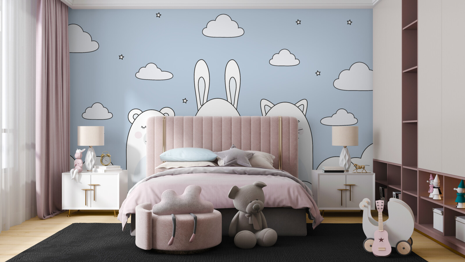 Fototapet copii în spectacol