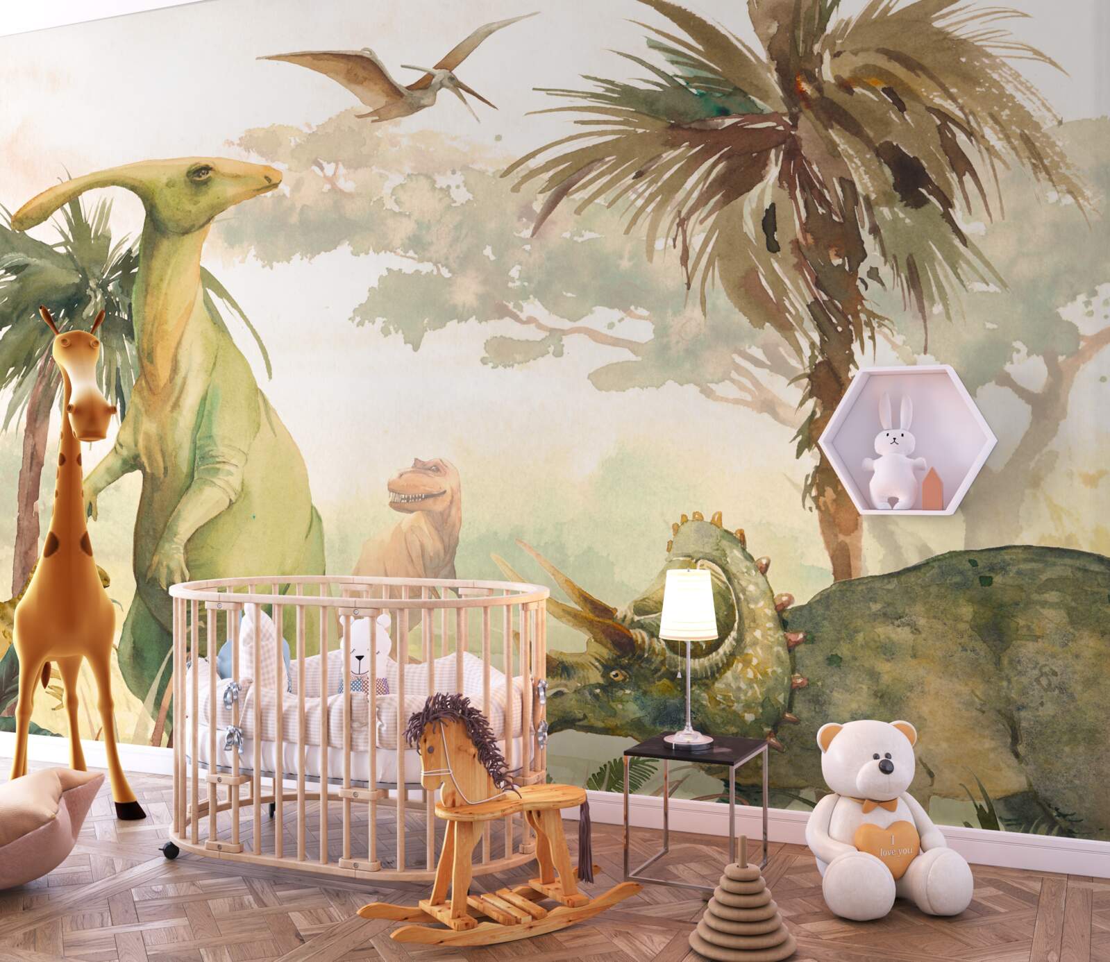 Fototapet universul șopârlelor antice