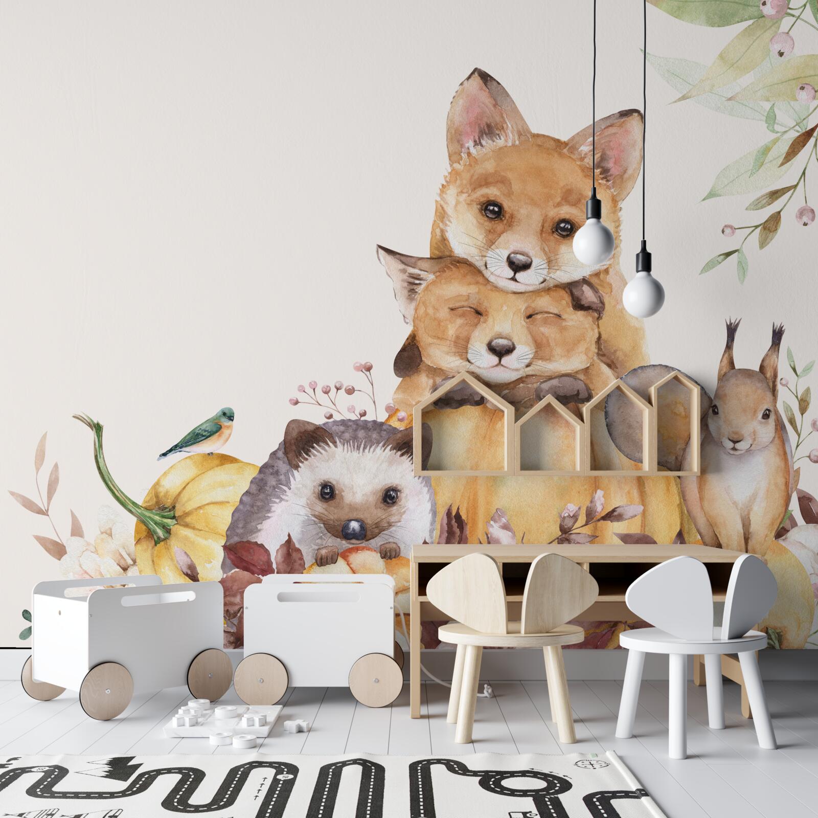 Fototapet animale de frumusețe și bunătate