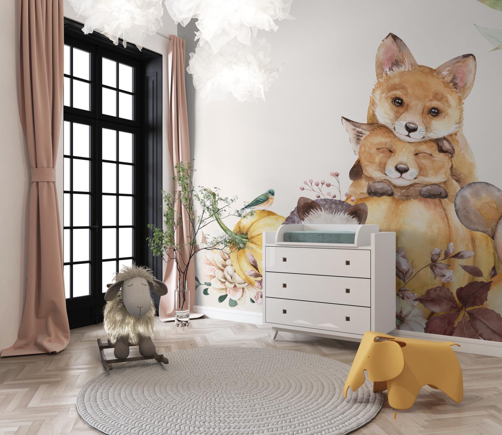 Fototapet animale de frumusețe și bunătate