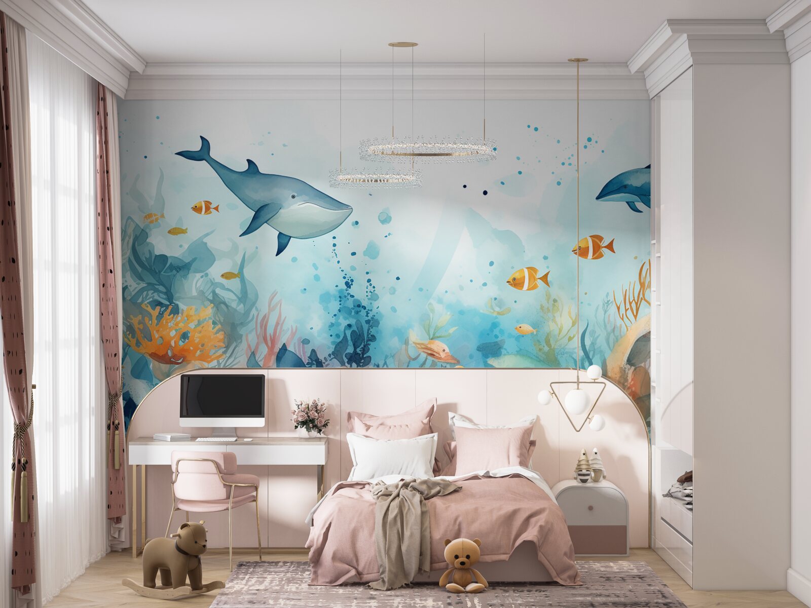 Fototapet misterios univers subacvatic