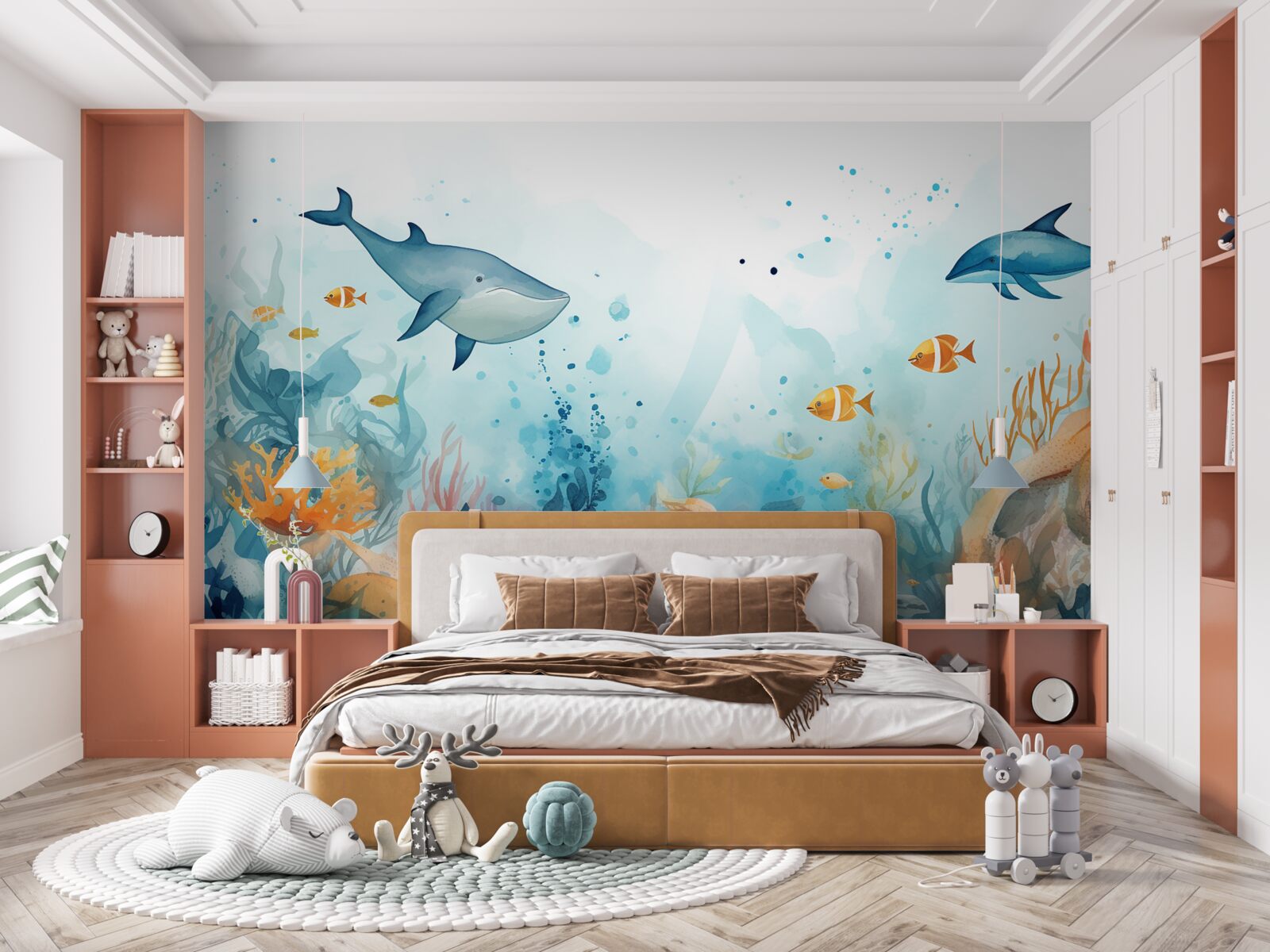 Fototapet misterios univers subacvatic