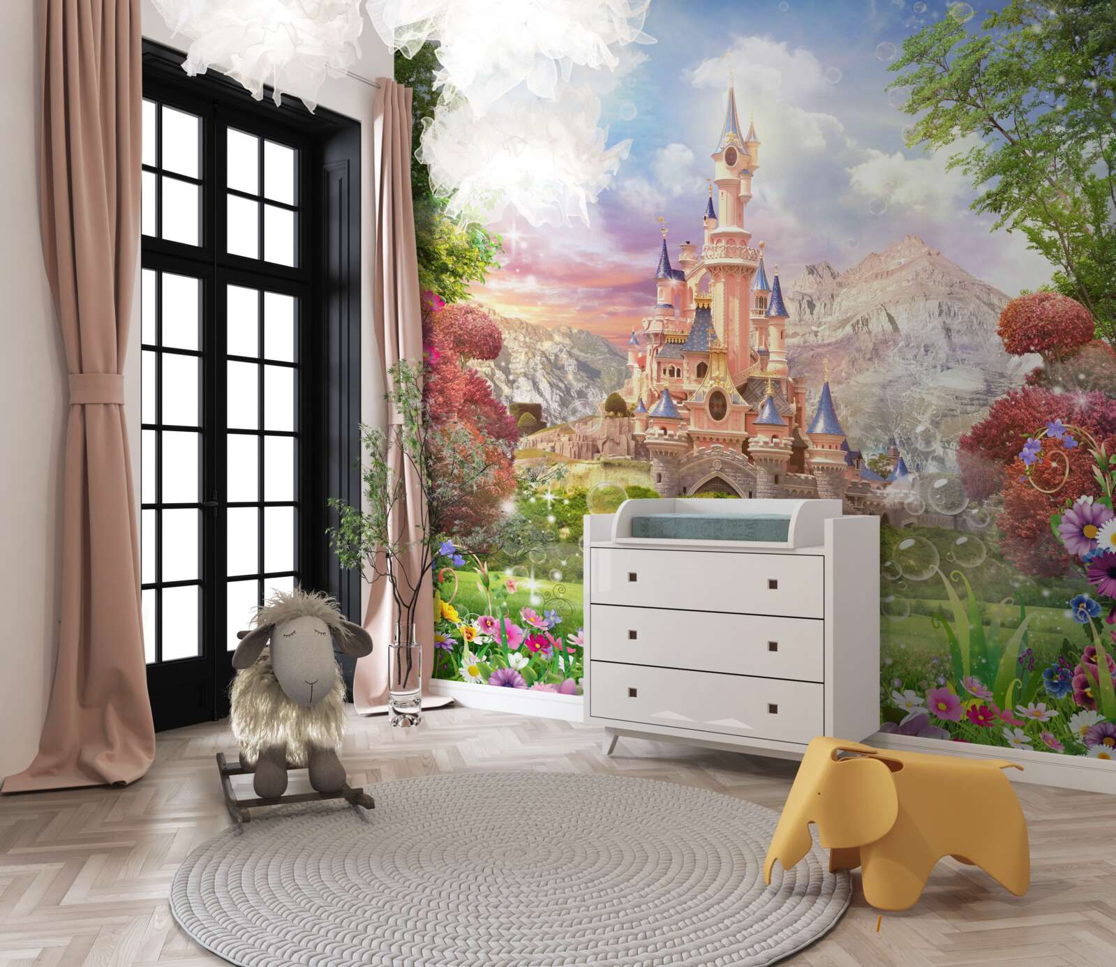 Fototapet cameră extrem de frumoasă